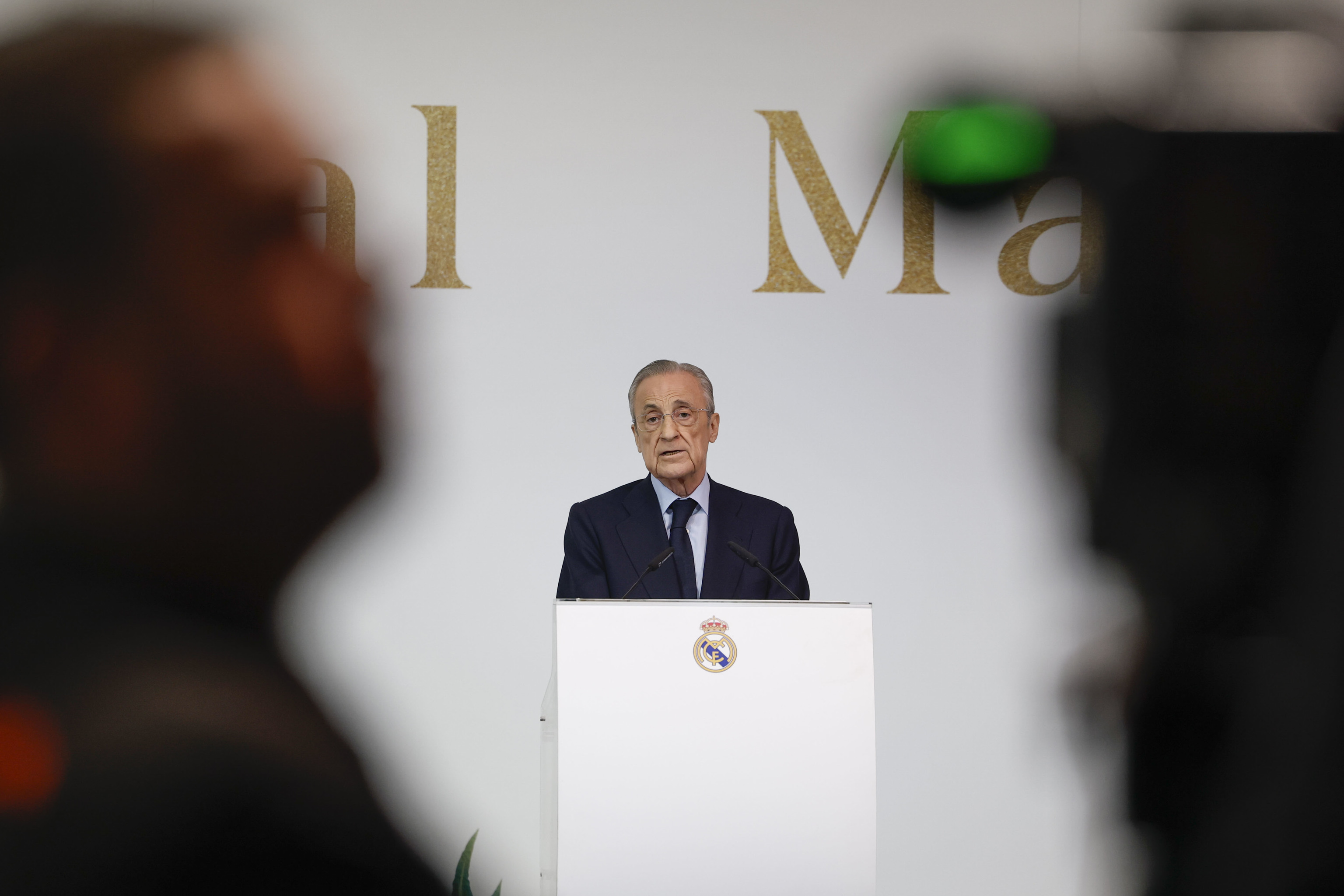 El presidente del Real Madrid, Florentino P�rez.