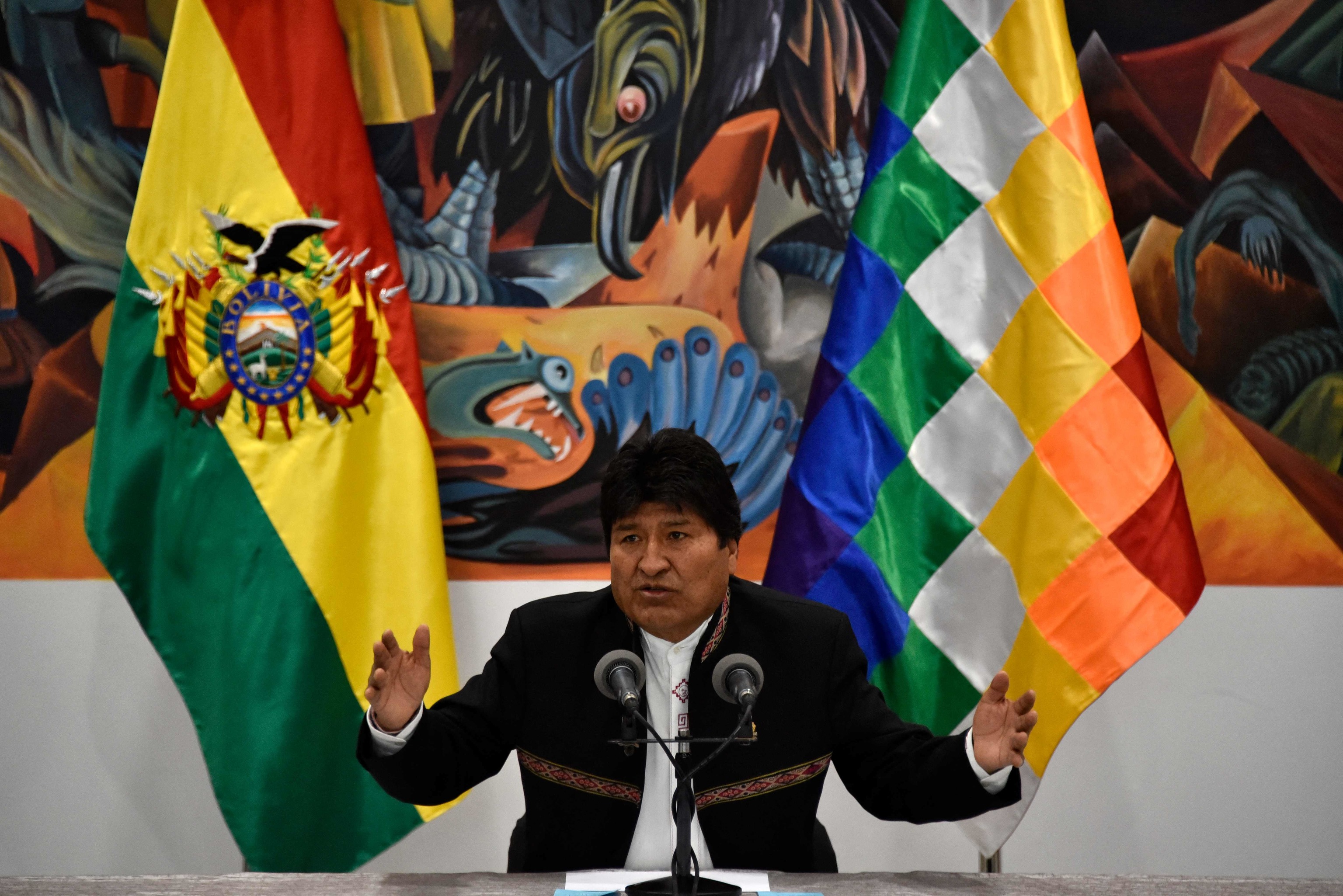 El ex presidente de Bolivia, Evo Morales.