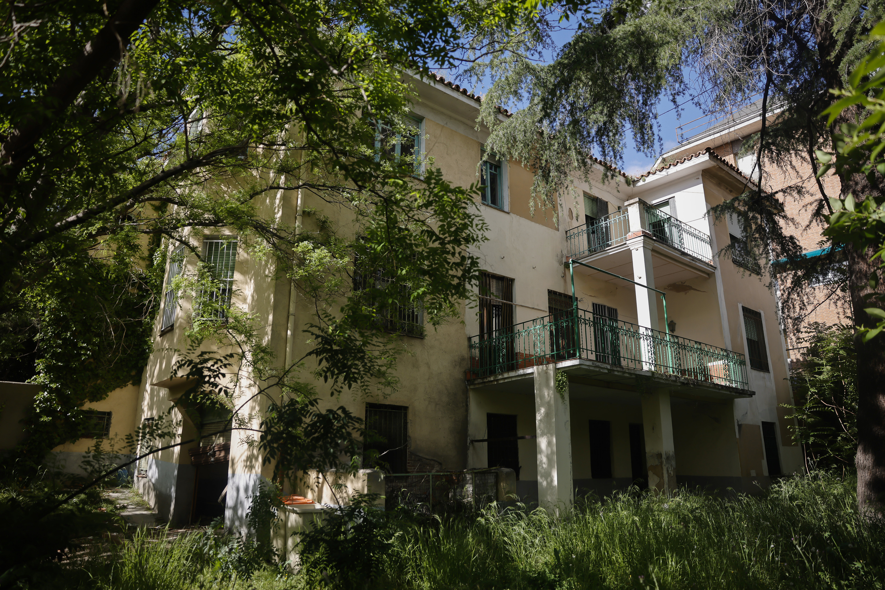El exterior actual de Velintonia, la casa de Vicente Aleixandre.