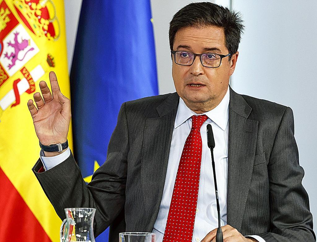 El ministro de Transformaci�n Digital y Funci�n P�blica, �scar L�pez