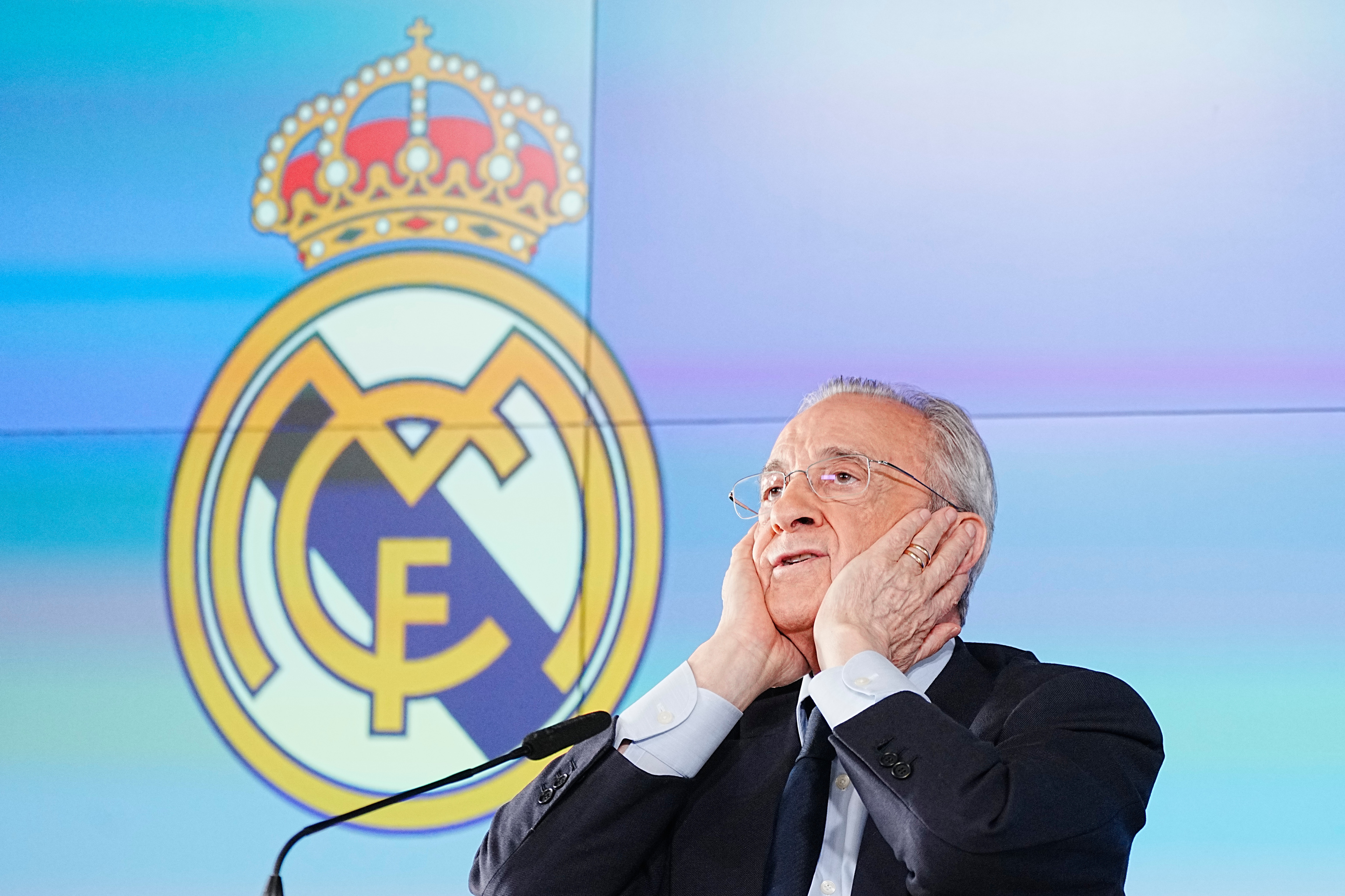 El presidente del Real Madrid, Florentino P�rez.