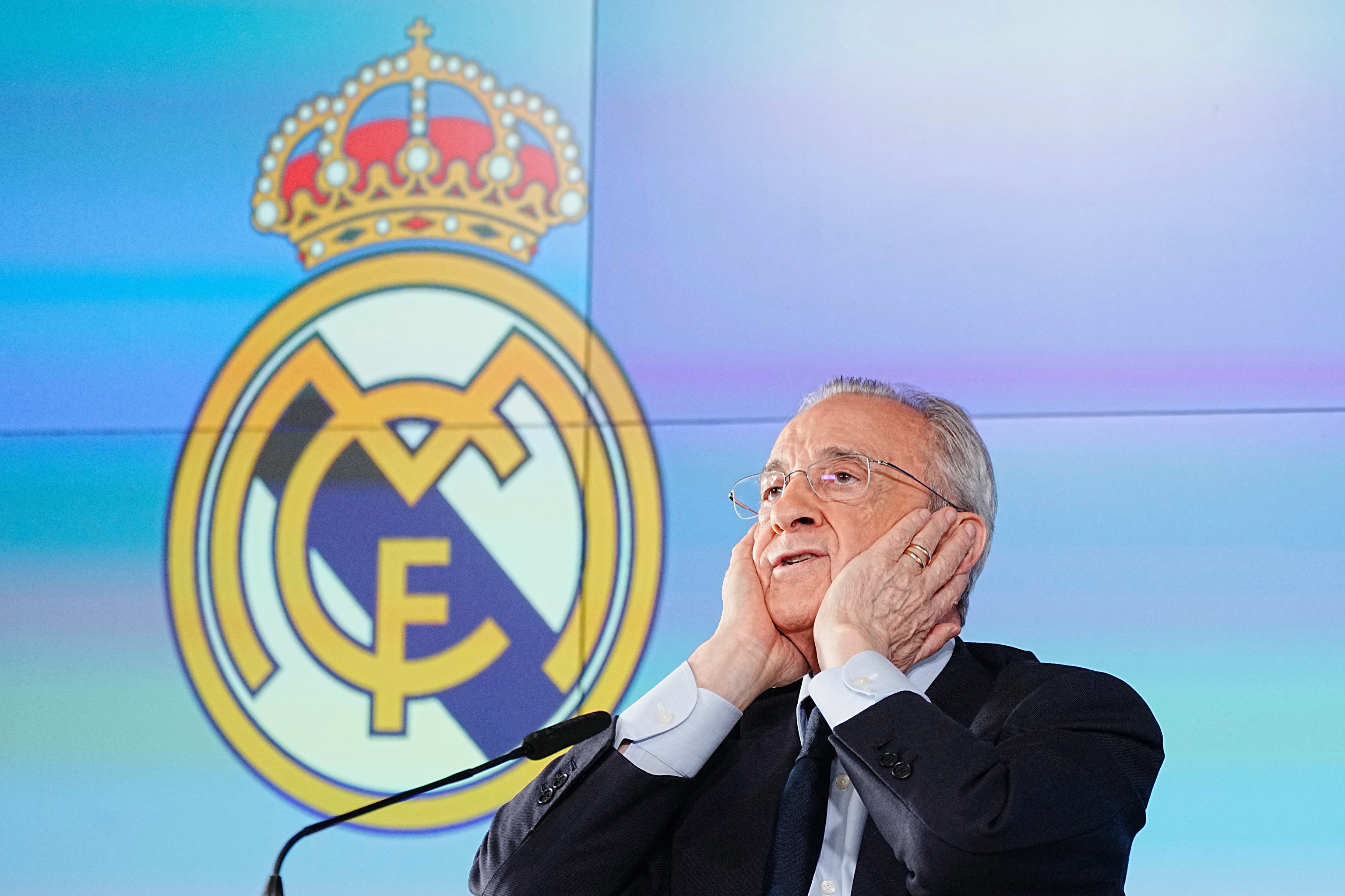 El presidente del Real Madrid, Florentino P�rez.