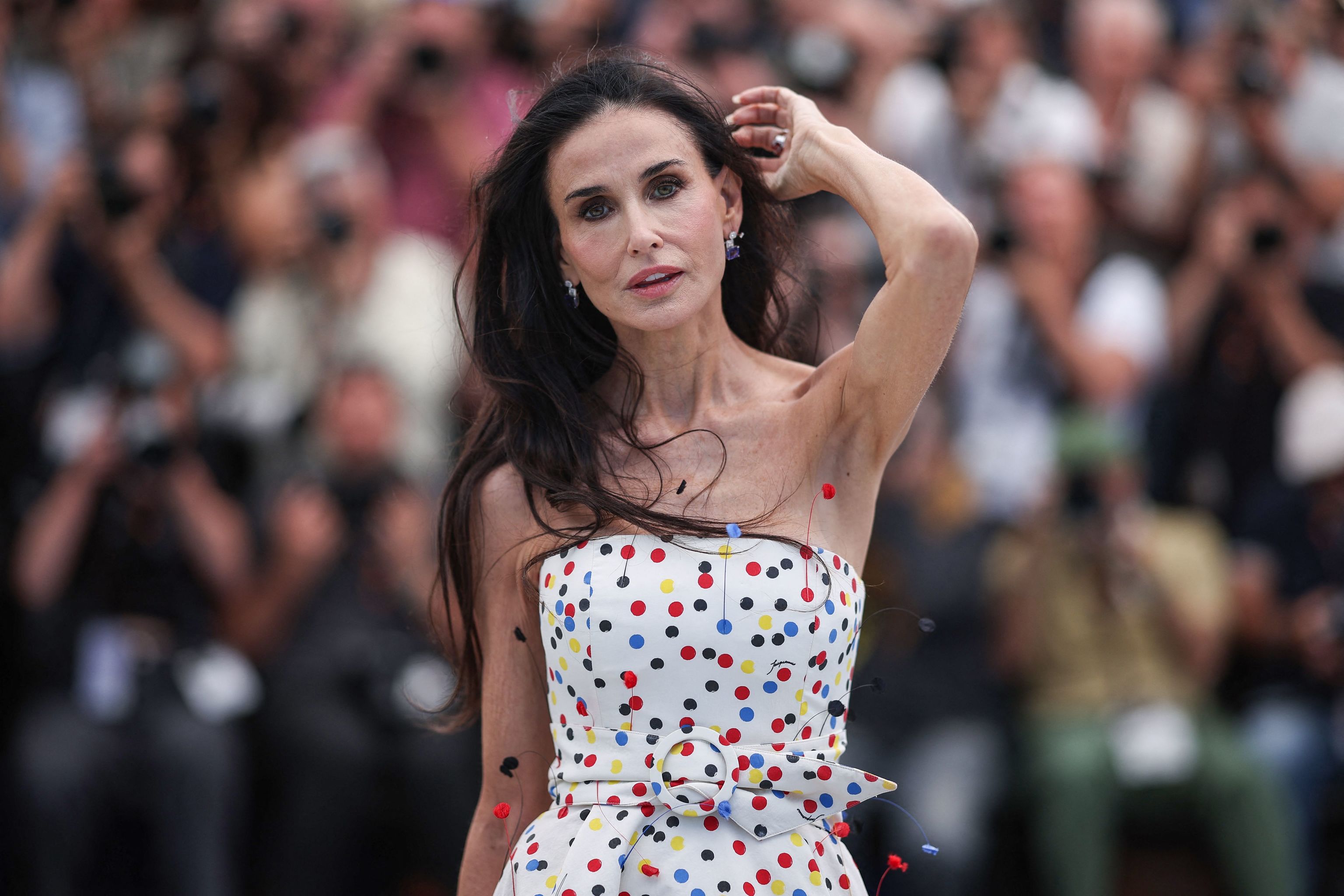 Demi Moore, en el Festival de Cannes.