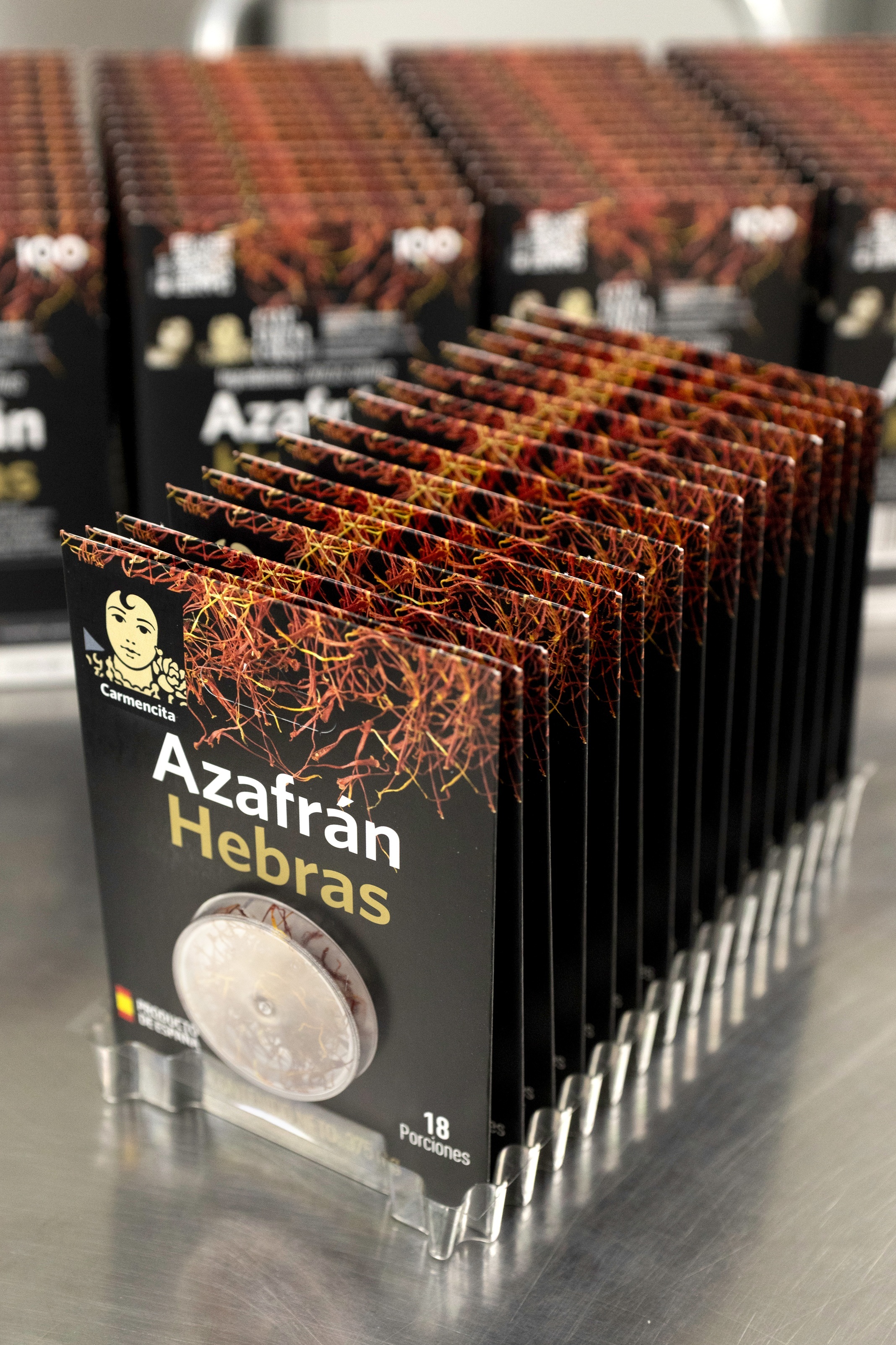 Sobres de azafrán de Carmencita.