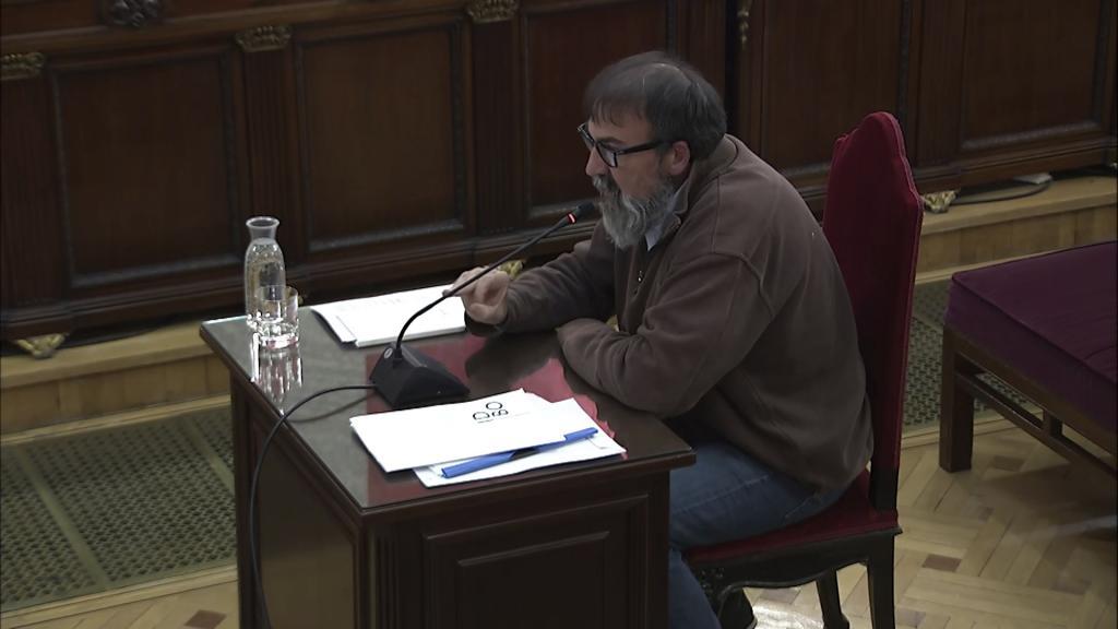 Koldo Garc�a, el pasado 6 de mayo, durante su declaraci�n en el Tribunal Supremo.