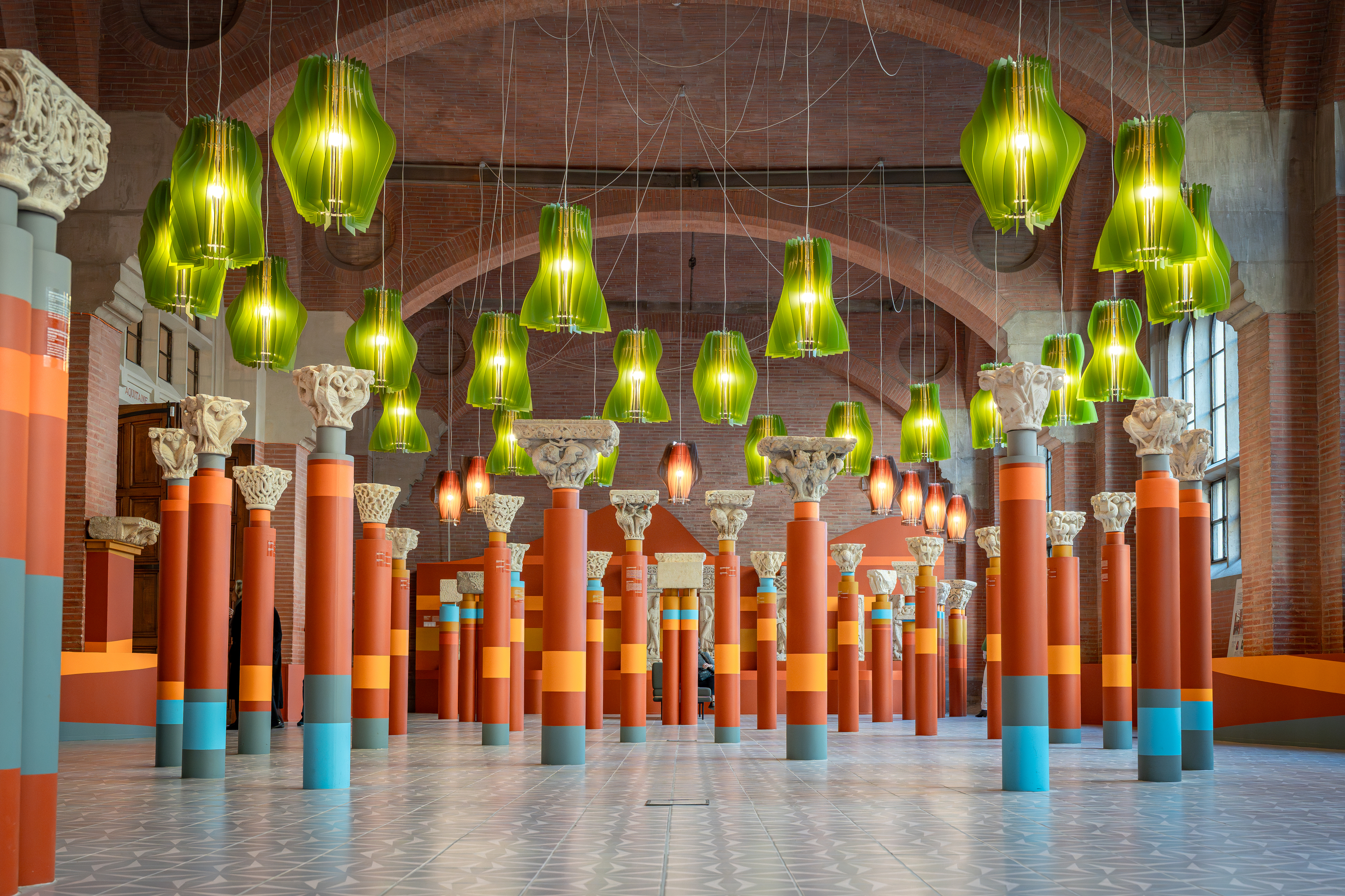 Sala de capitales del Museo de los Agustinos.