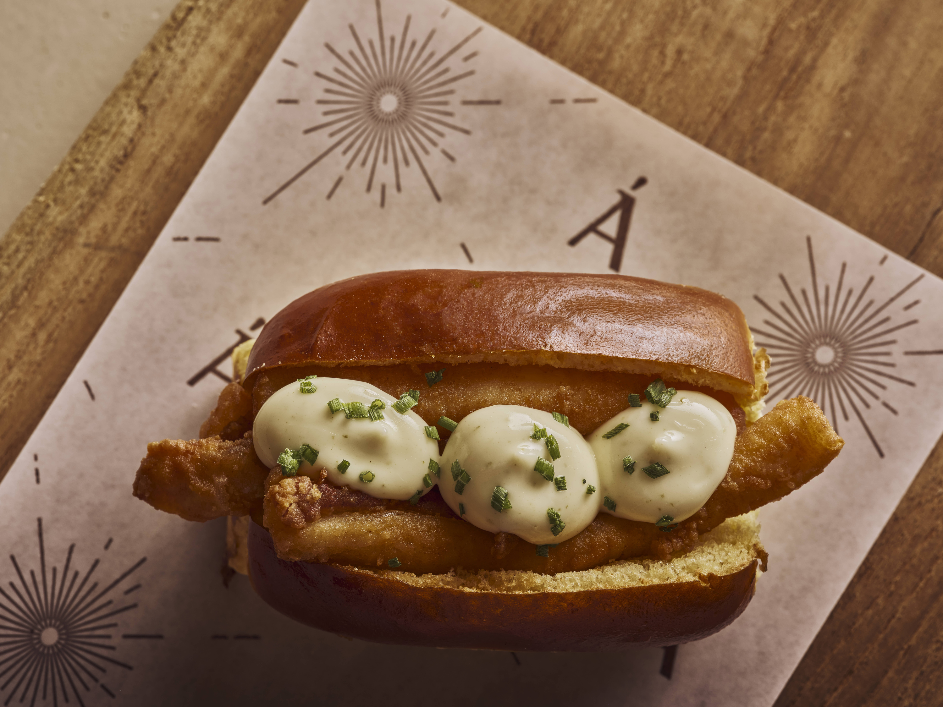 Brioche de calamares de Grupo Arz�bal.