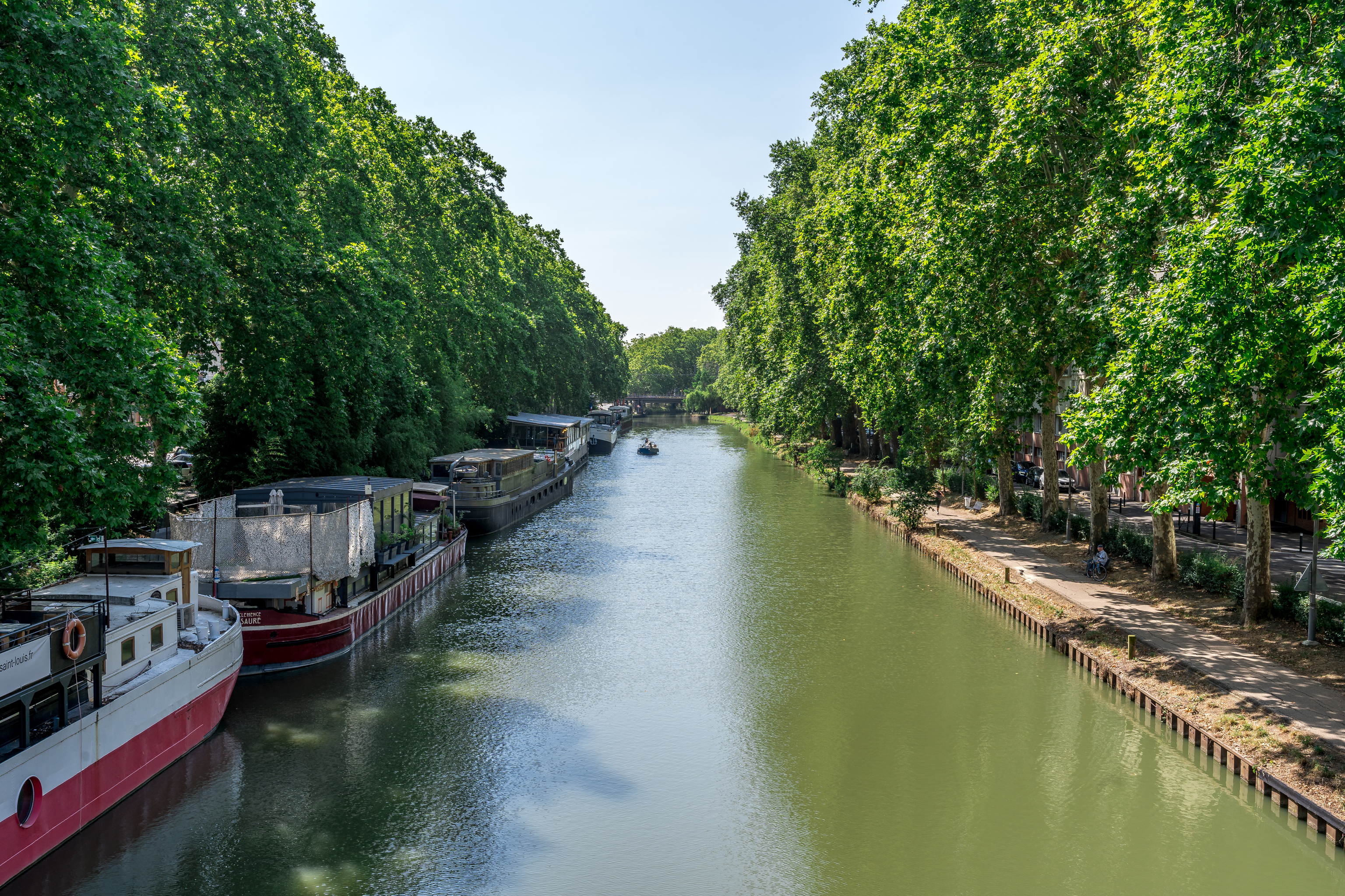 Paseo por el Canal de Midi.