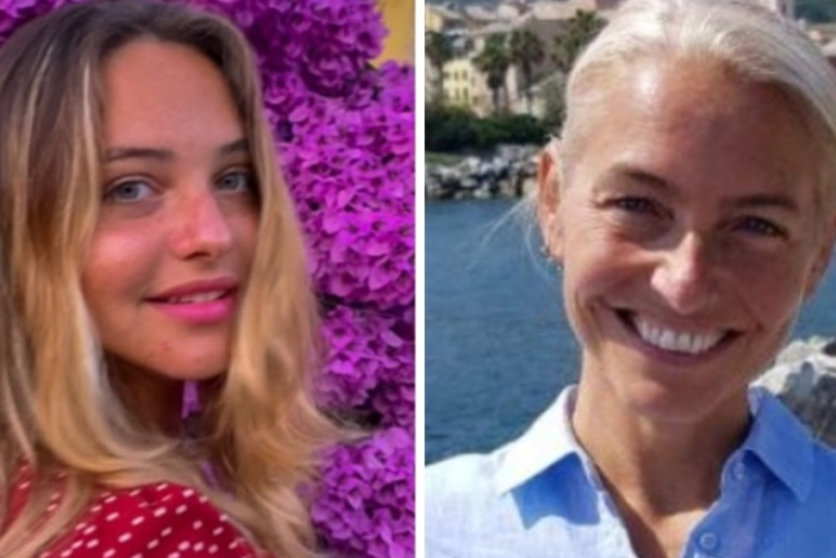 Monica Montefalcone (dcha) y su hija Giorgia Sommacal.