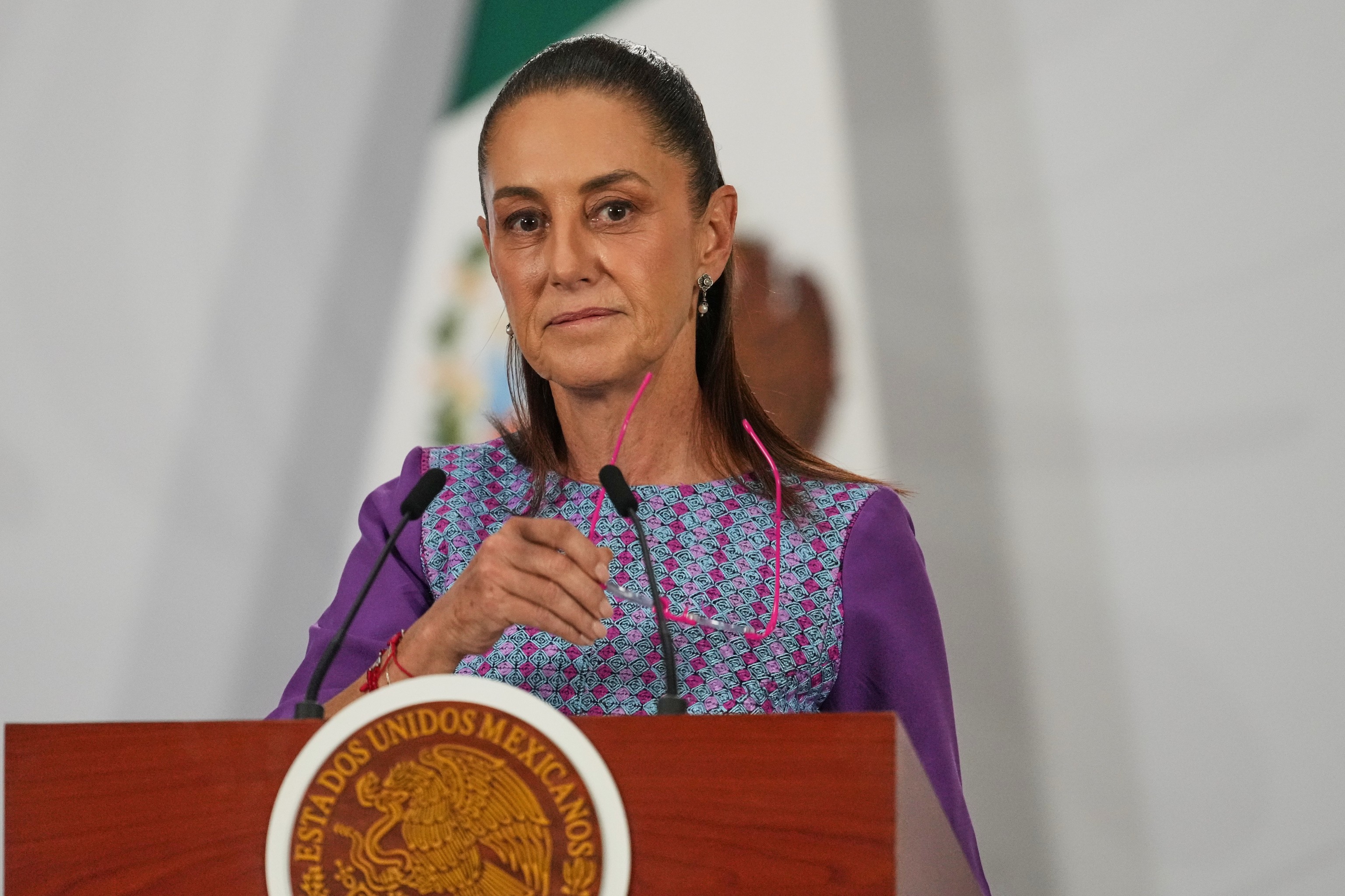 La presidenta mexicana, Claudia Sheinbaum.