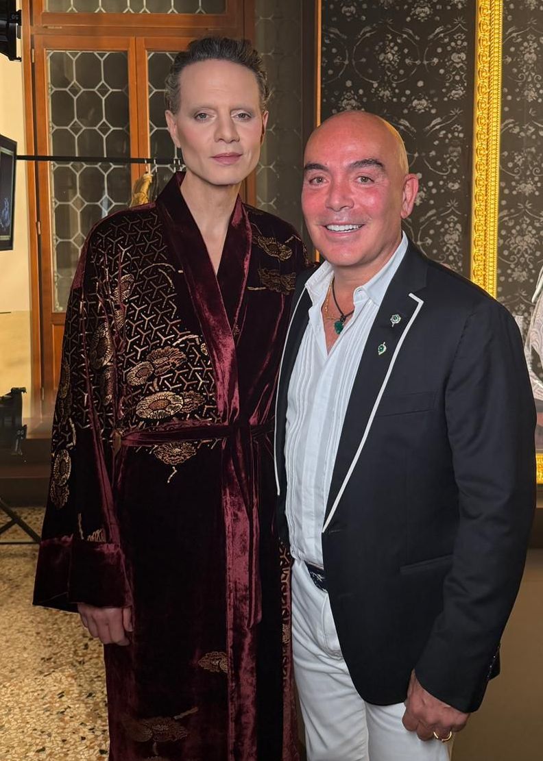 Kike Sarasola y Jordan Roth.