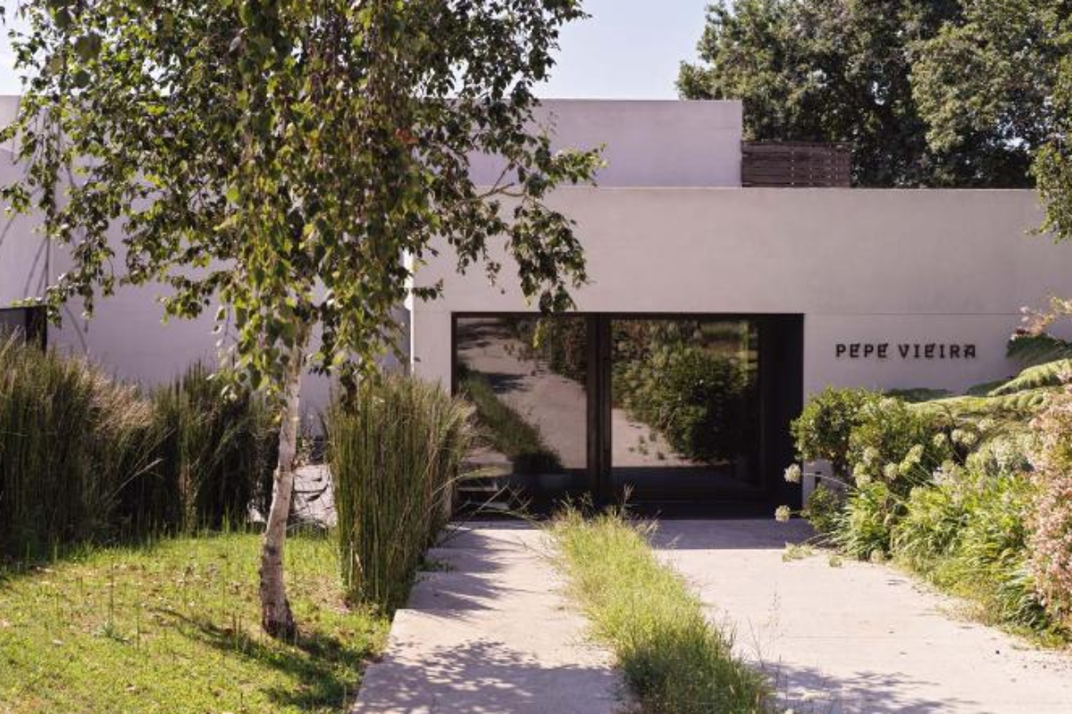 La entrada del restaurante de Pepe Vieira