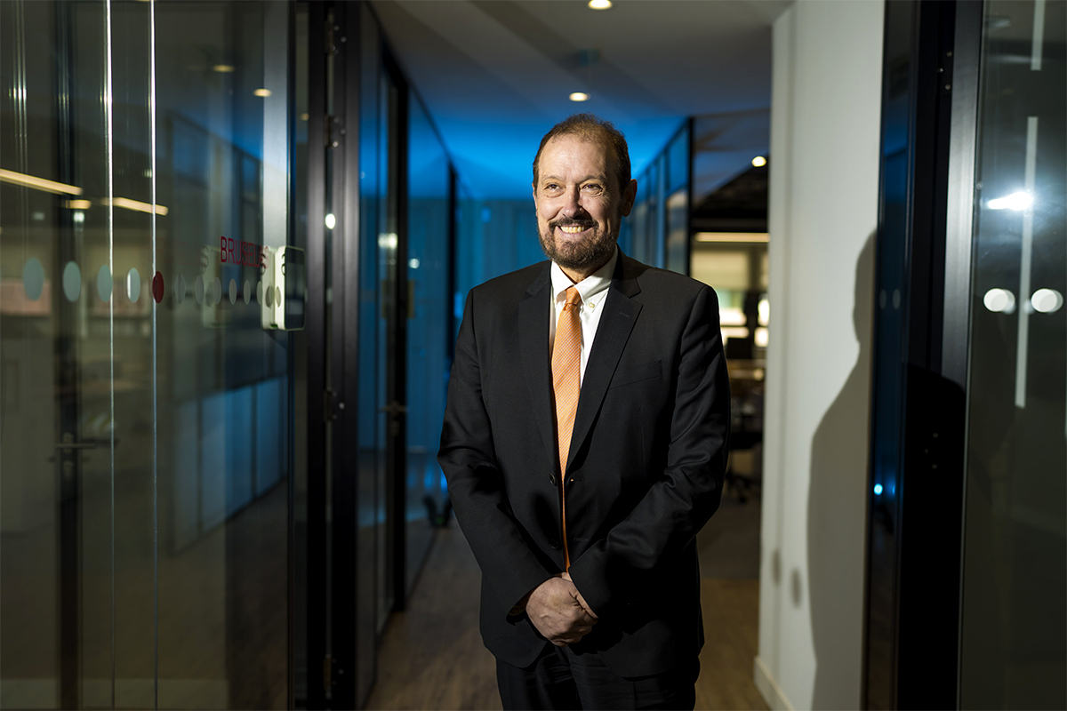 Gabriel Gonz�lez, director general de Oncovisi�n.