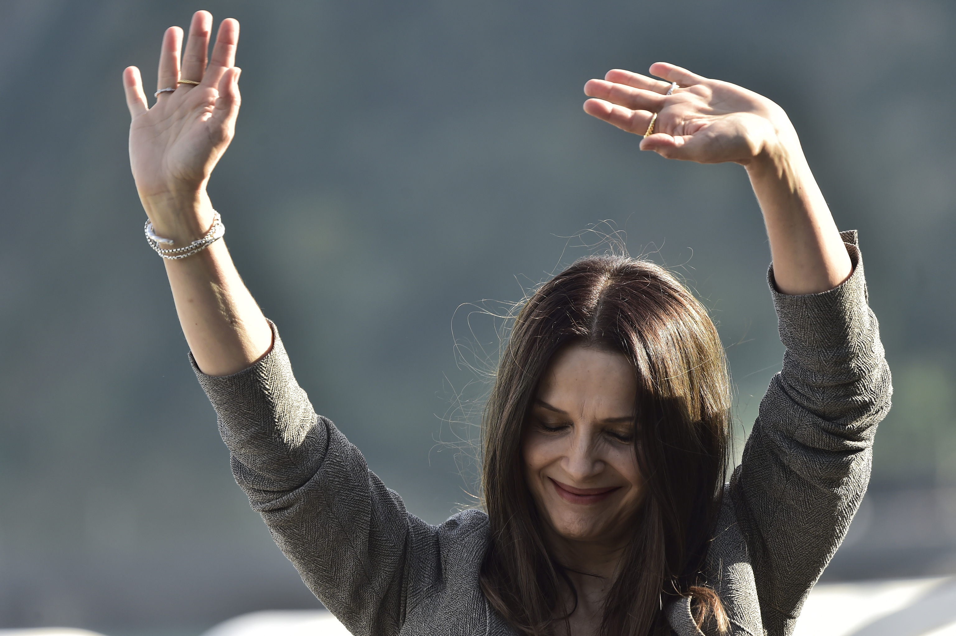 Juliotte Binoche en el �ltimo Festival de San Sebasti�n.