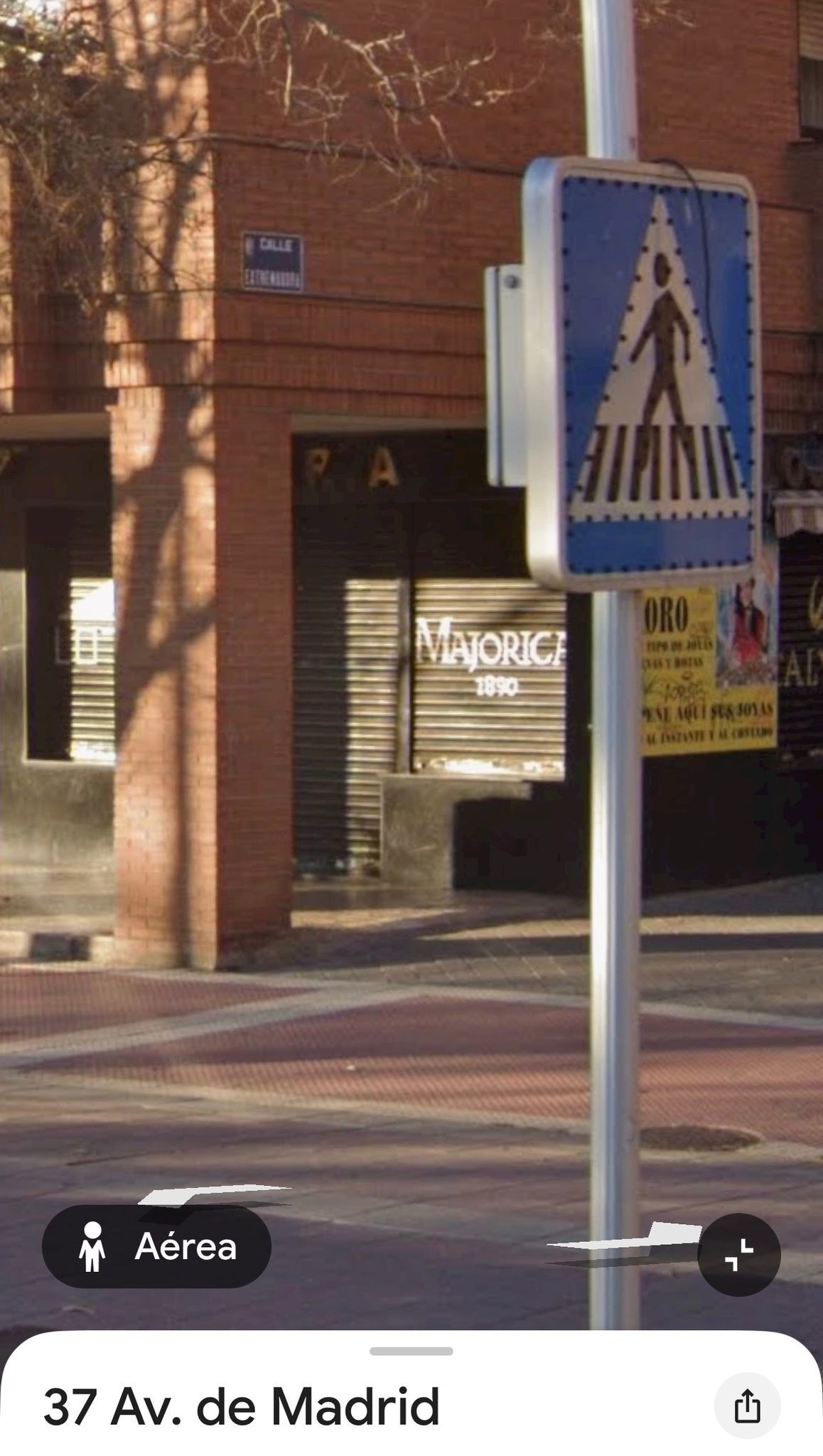 Tienda donde se ha producido el asalto.