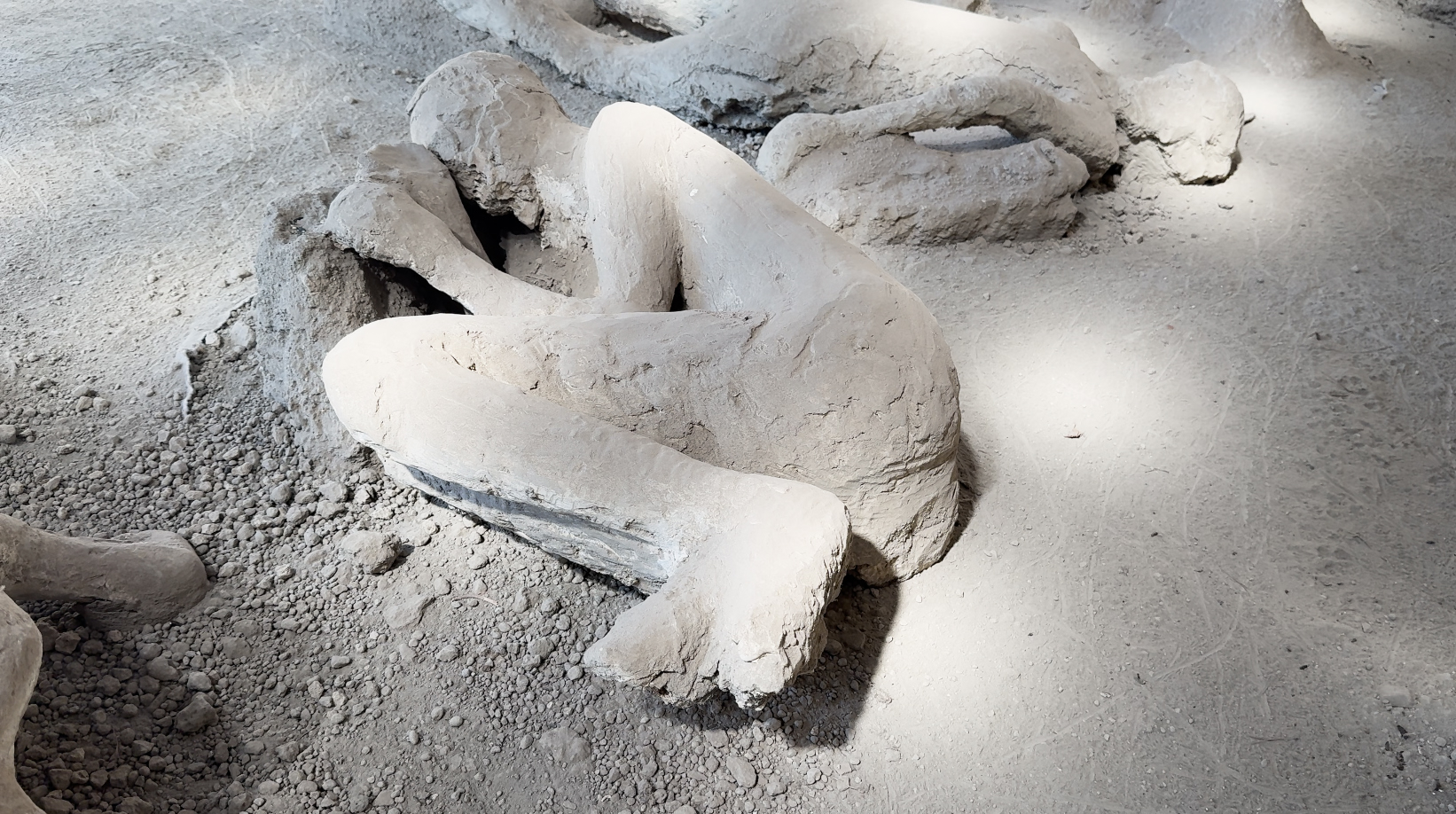 Una de las piezas del parque Arqueol�gico de Pompeya.