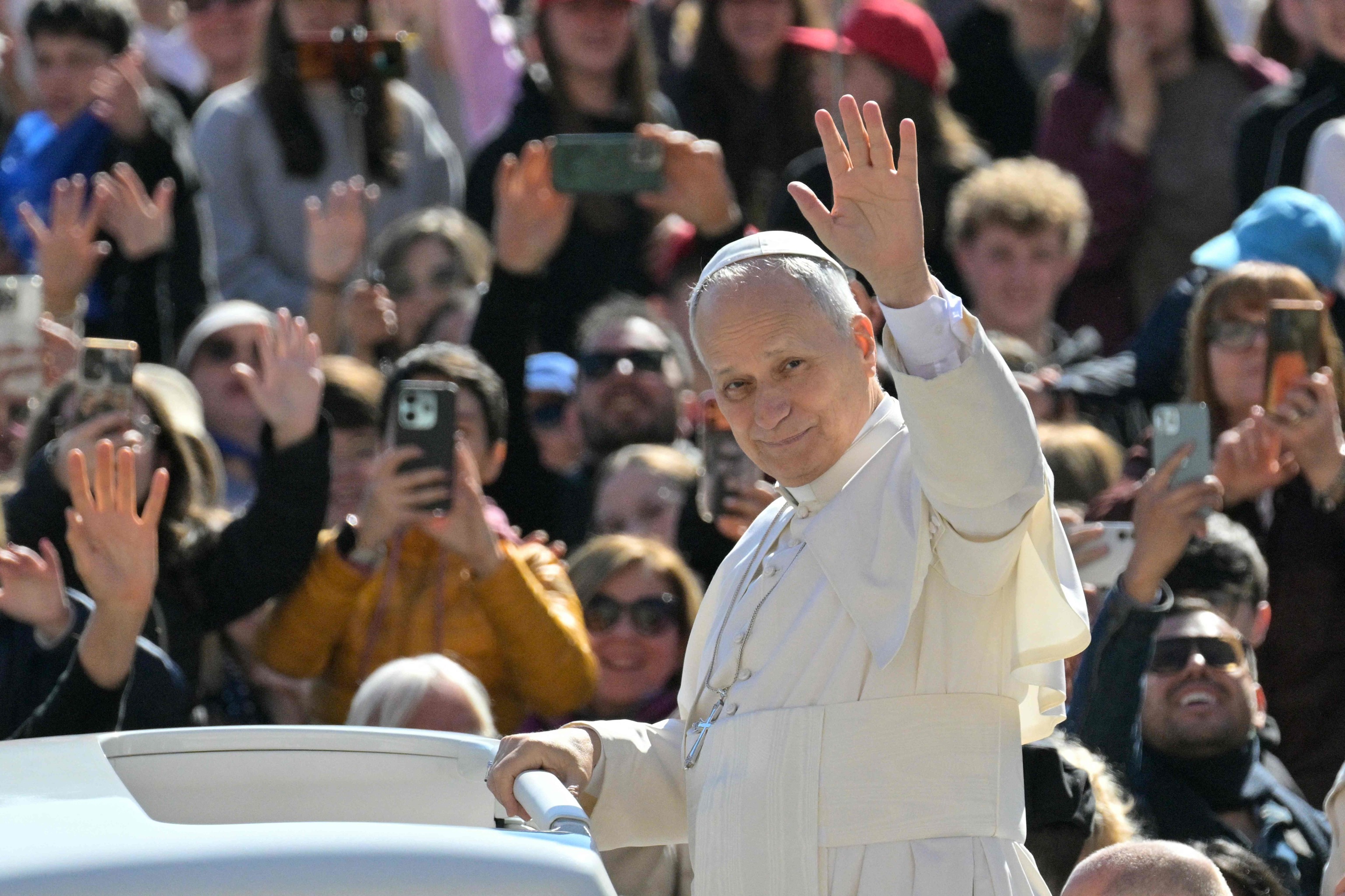 El Papa Le�n XIV, este s�bado.