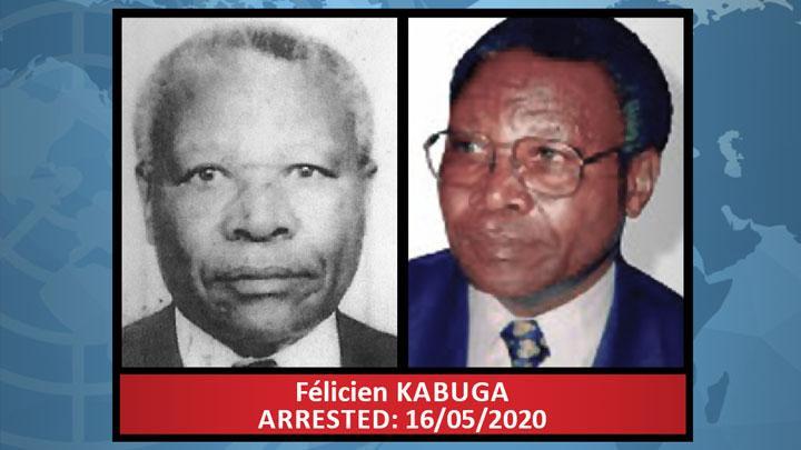 Kabuga, en im�genes difundidas el d�a de su detenci�n por el tribunal que la hab�a solicitado