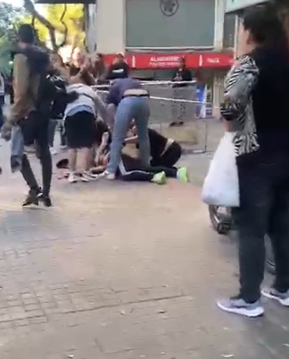 El ataque del sábado por la tarde en La Marina