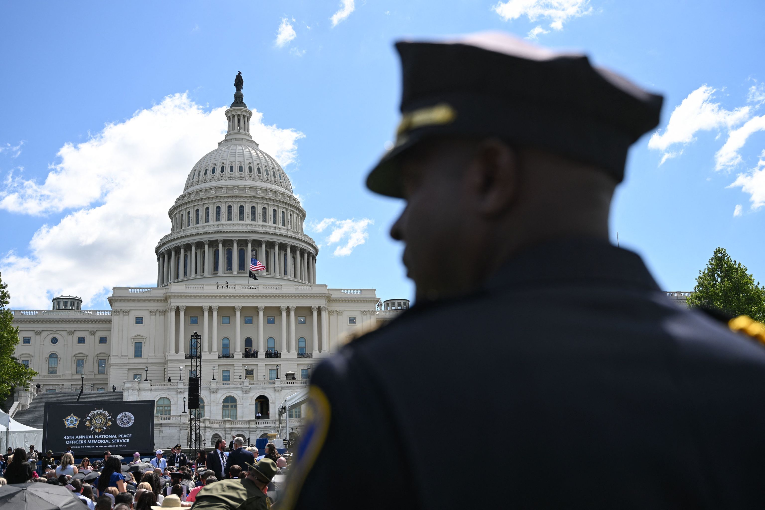 Polic�a en Washington.