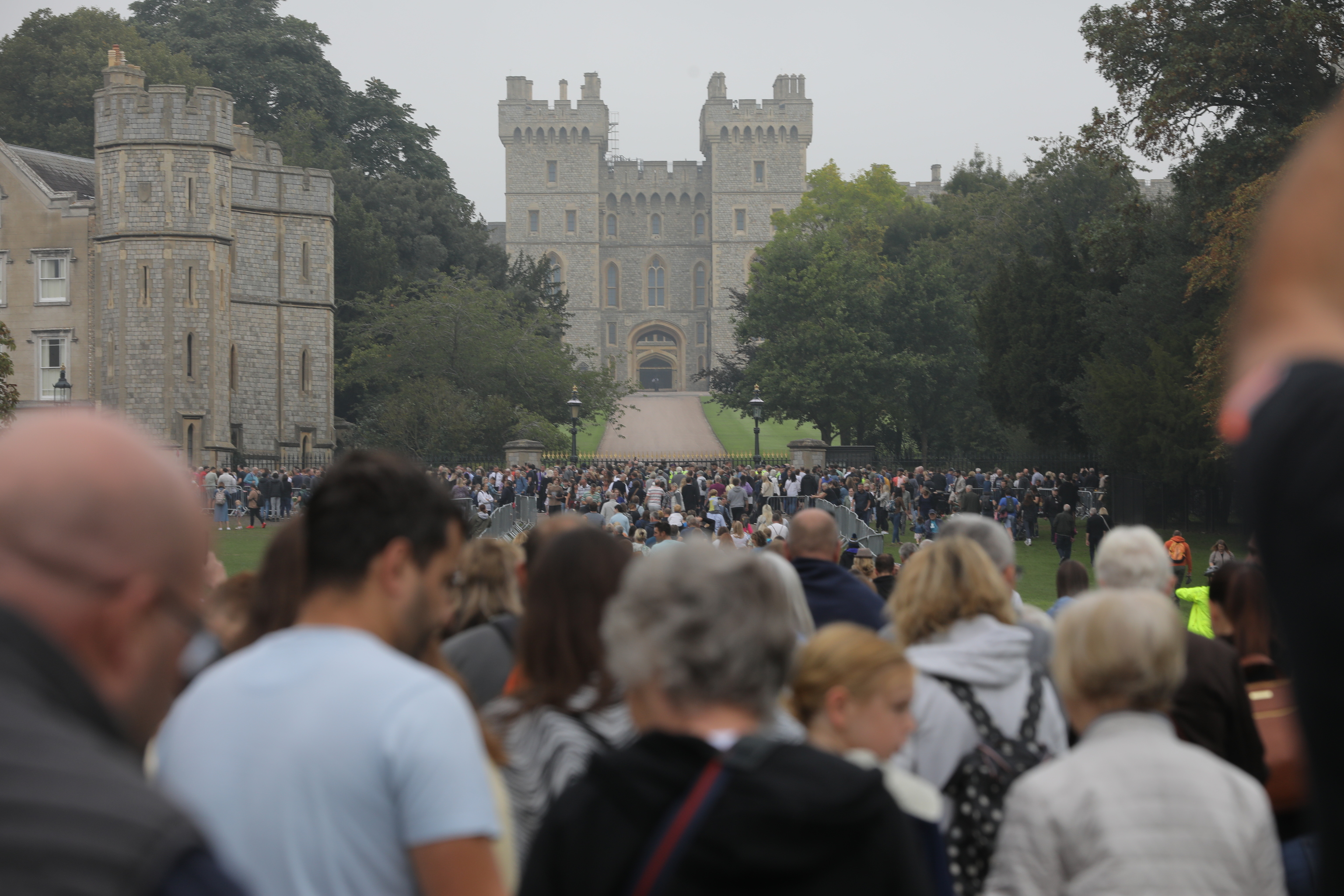 Exterior del Castillo de Windsor.