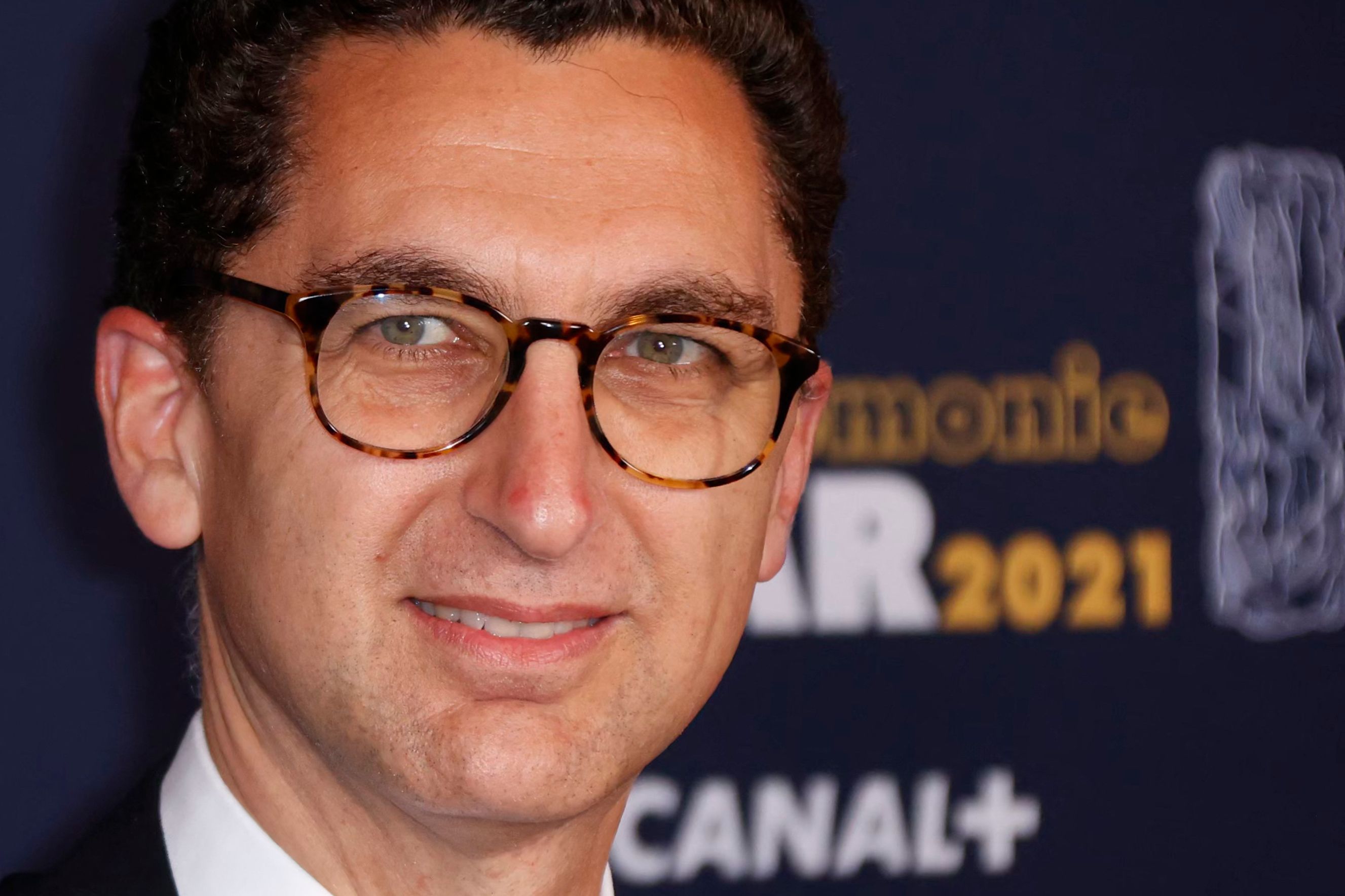 Maxime Saada, presidente del canal de televisi�n privado franc�s Canal+.