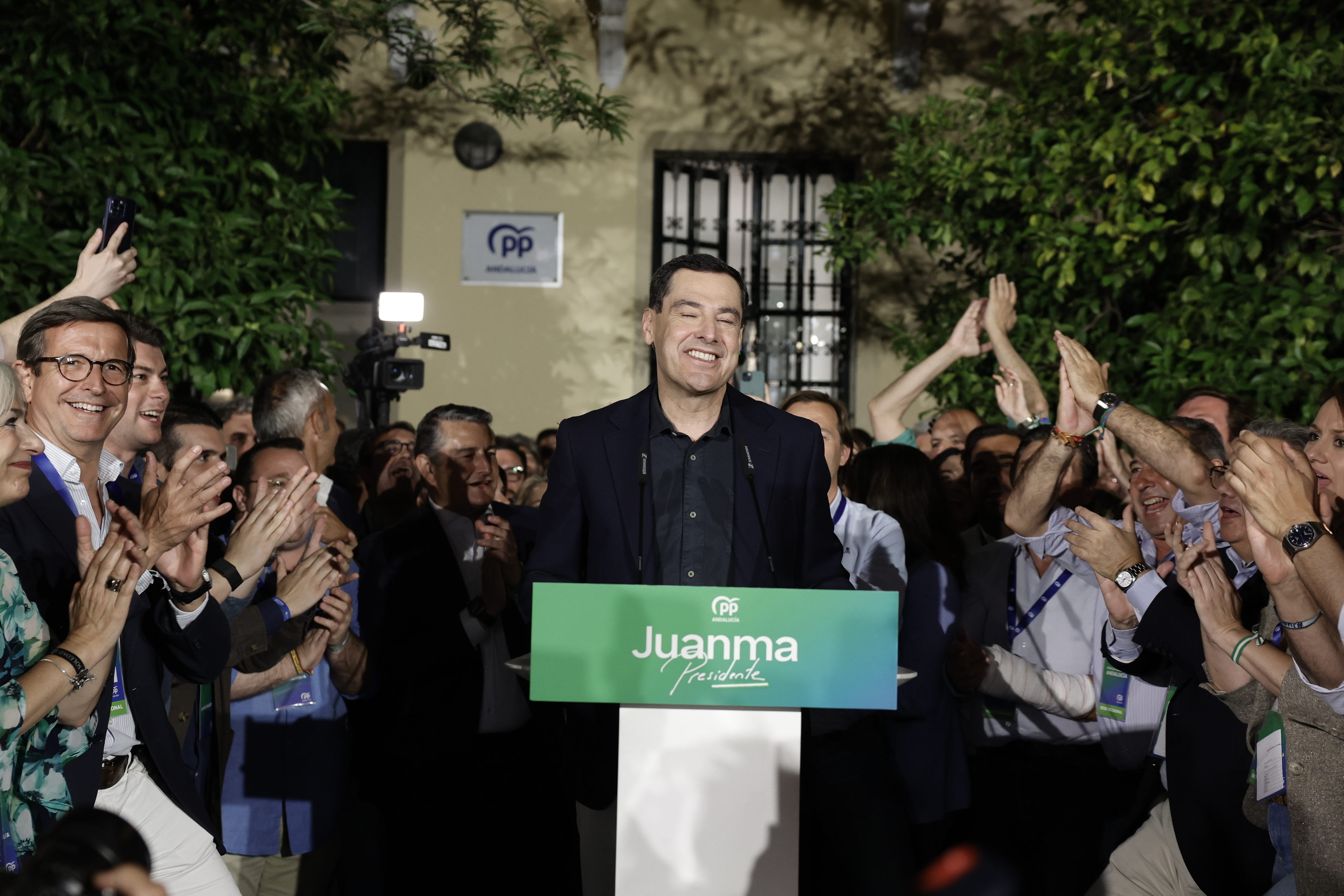 El l�der del PP de Andaluc�a, Juan Manuel Moreno Bonilla.