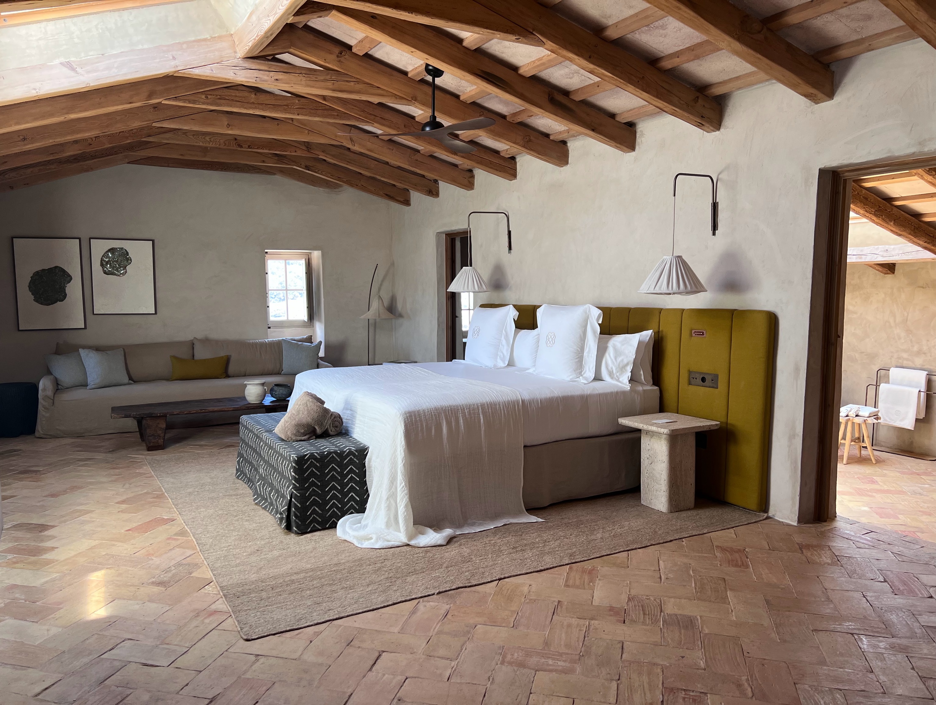 Una de las suites. El hotel cuenta con 11 habitaciones.