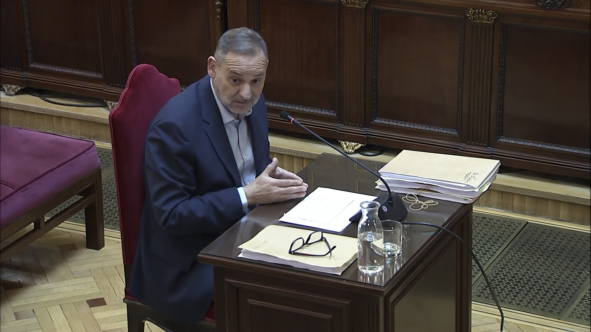 Jos� Luis �balos declara en el Tribunal Supremo