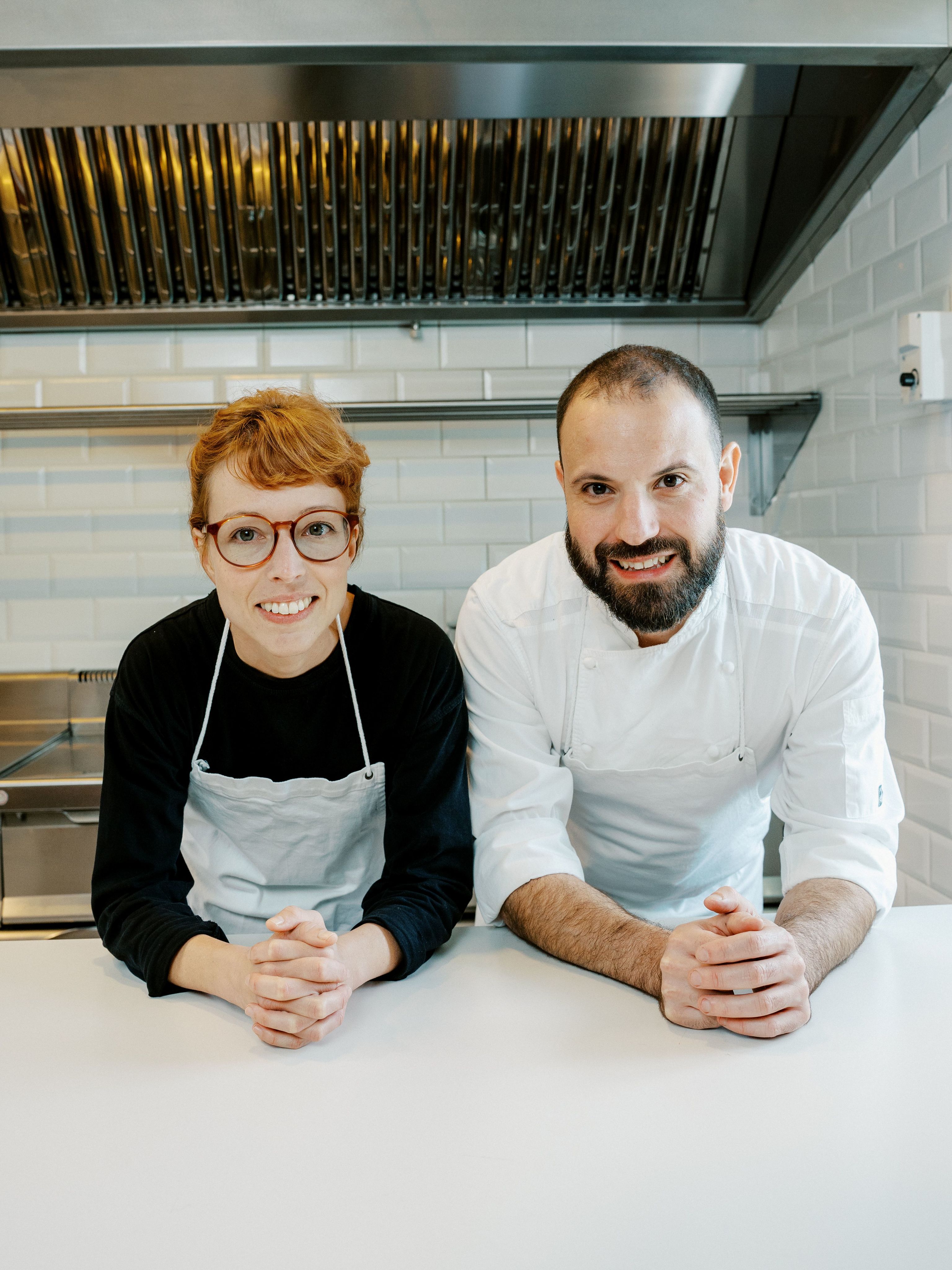 María Cambeiro y Alberto Cruz, en Landua.