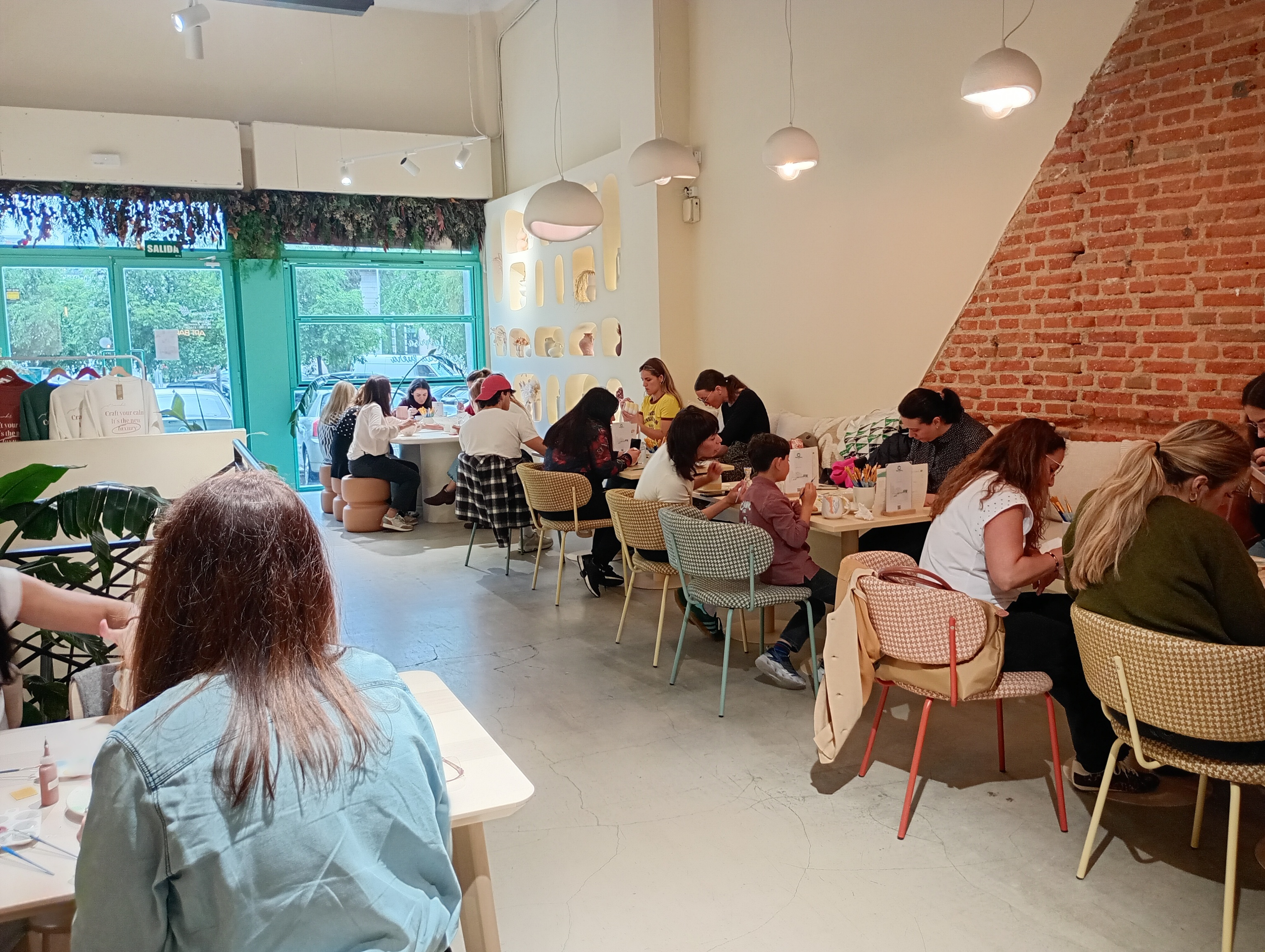 Interior de Mama Pottery Caf�.