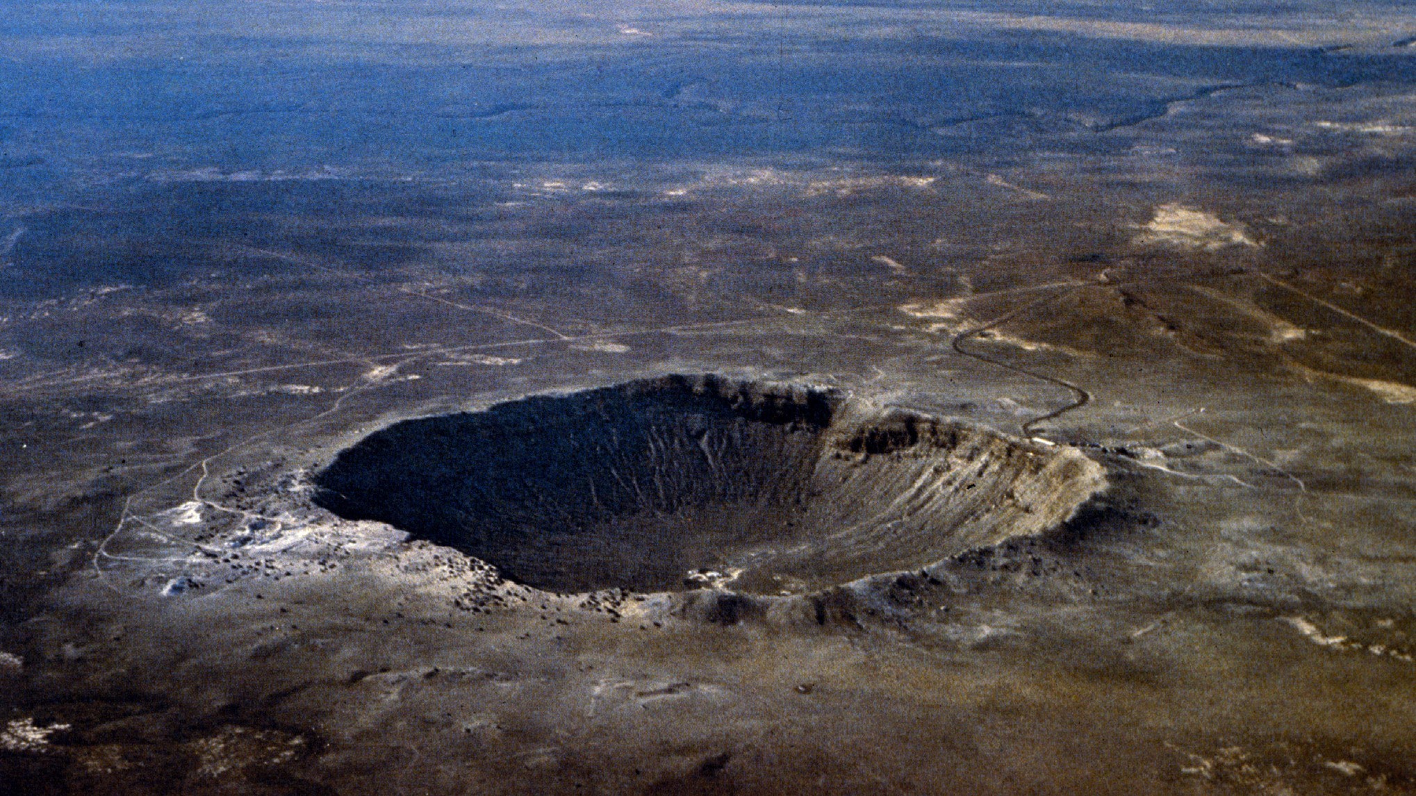 Cr�ter de Barringer en Arizona, EE.UU.
