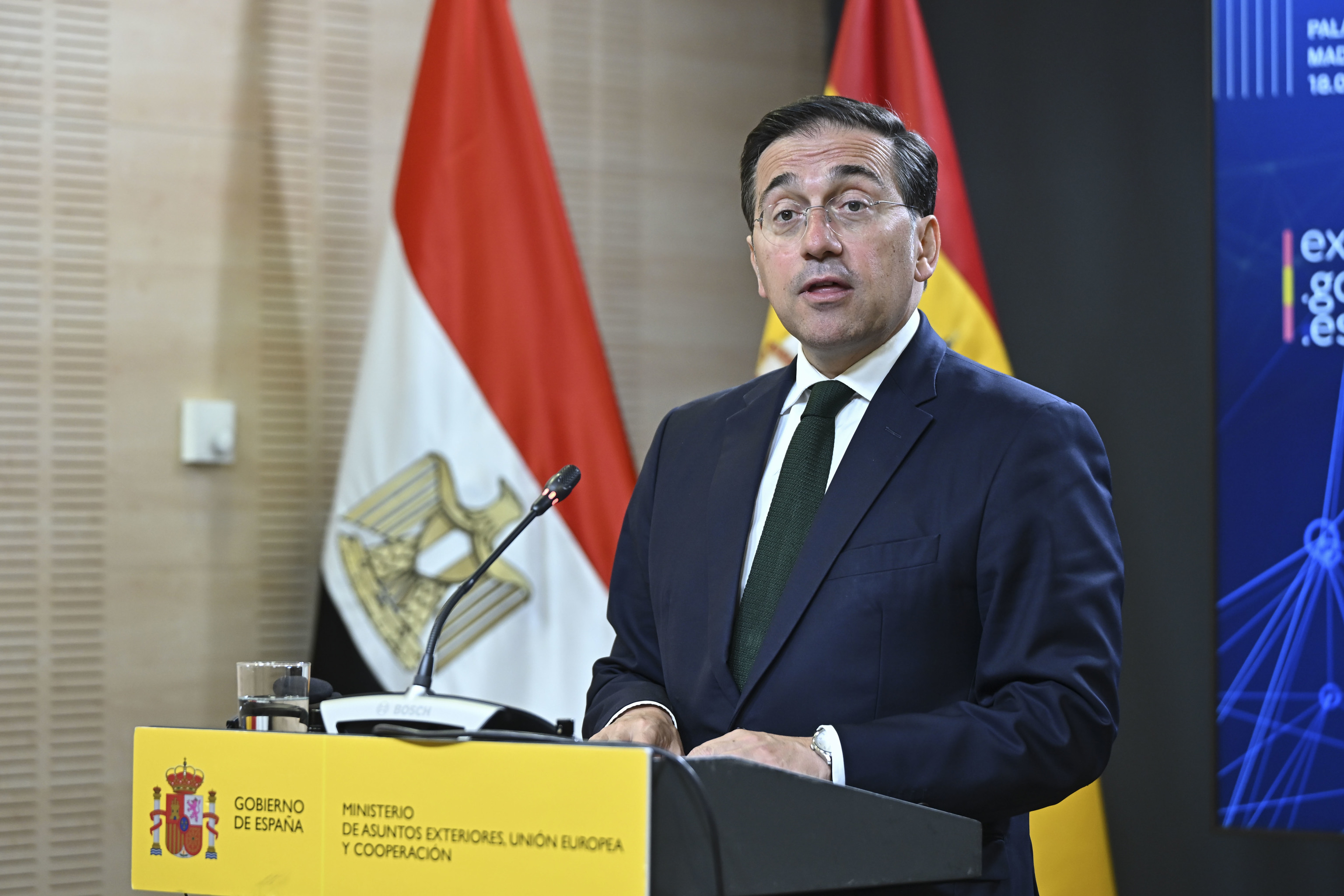 El ministro de Asuntos Exteriores, Jos� Manuel Albares.