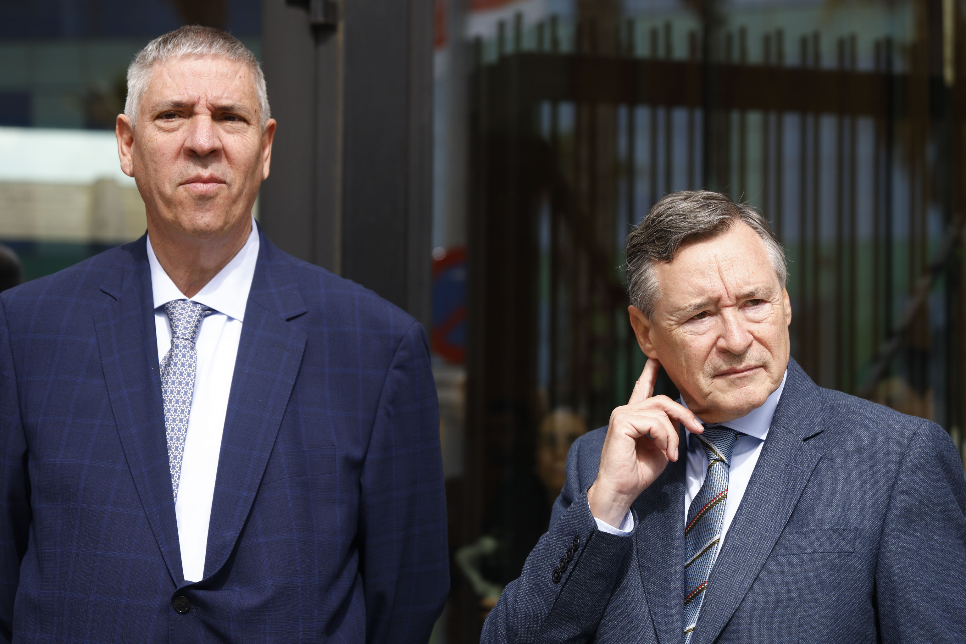 De los Mozos (izq) y Simón (dch) en un acto celebrado el pasado lunes en Barcelona