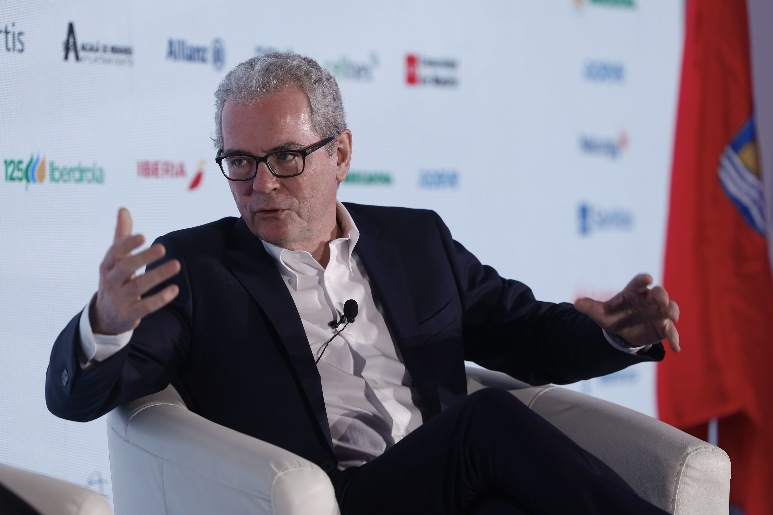El presidente de Nestl�, Pablo Isla, en el VII Foro Internacional Expansi�n.