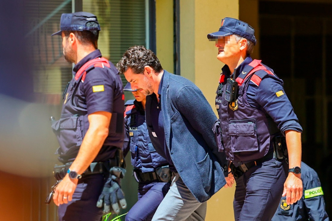 Jonathan Andic a su entrada en los juzgados