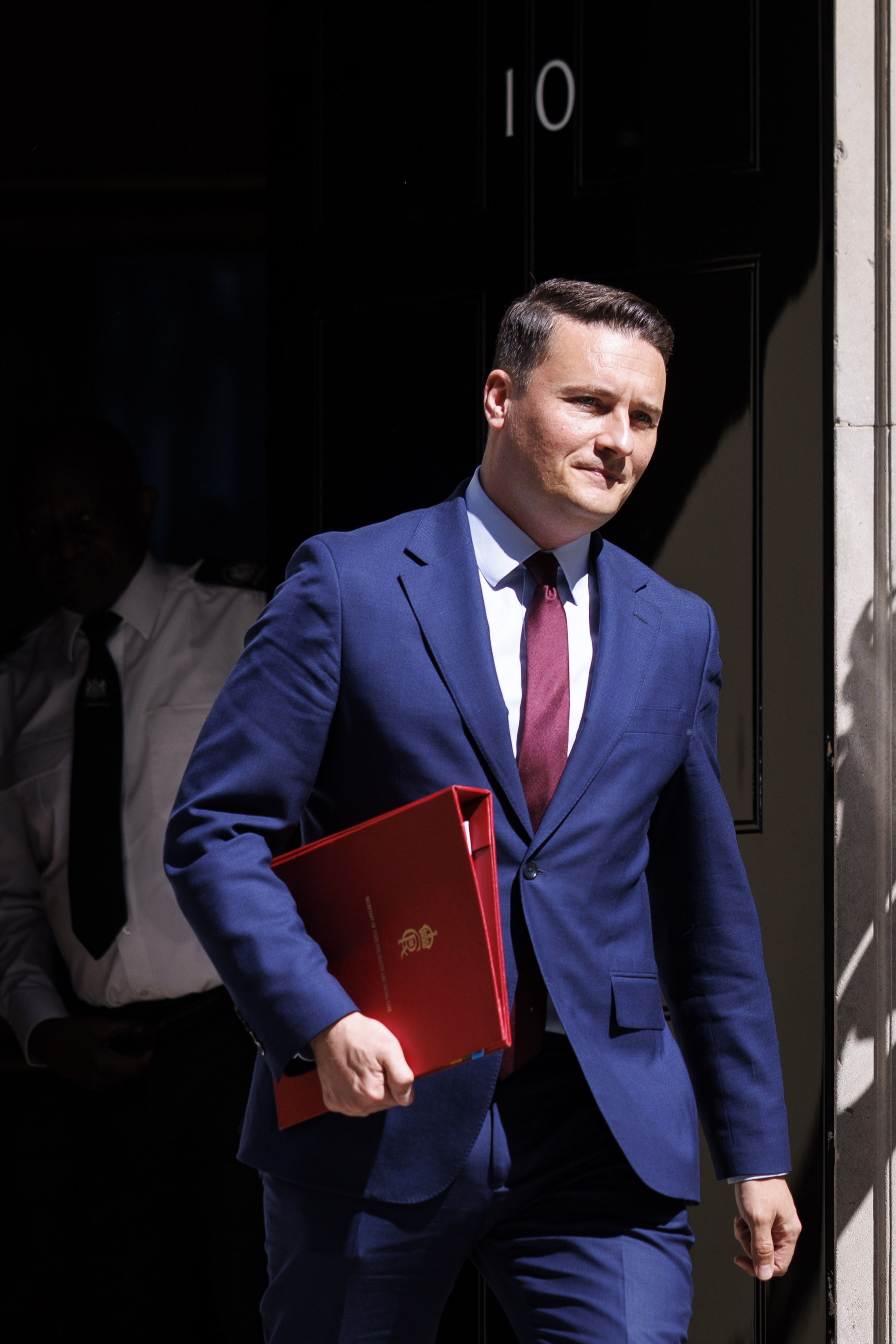 El parlamentario y ex ministro de Sanidad Wes Streeting.