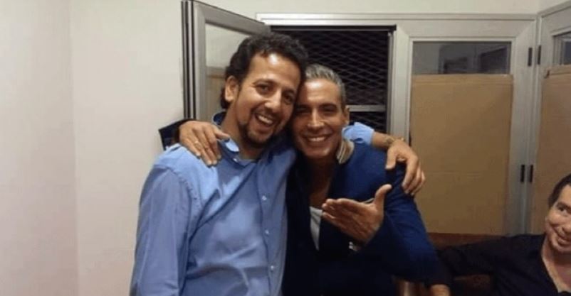 El cantaor Matías de Paula y Pitingo, en una imagen de redes sociales.