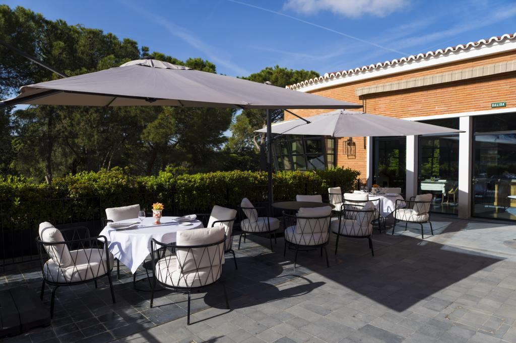 La terraza de Urruti Madrid.