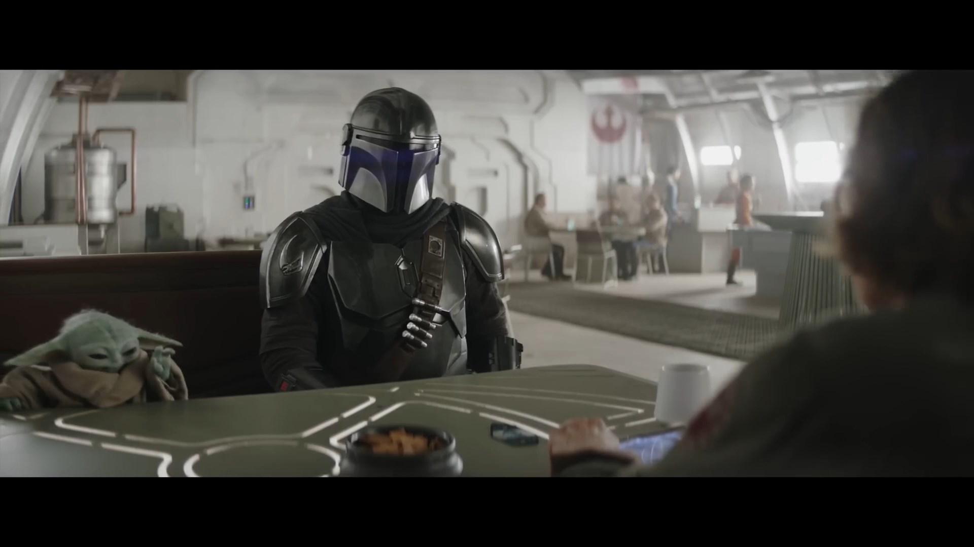 Imagen de The Mandalorian and Grogu.