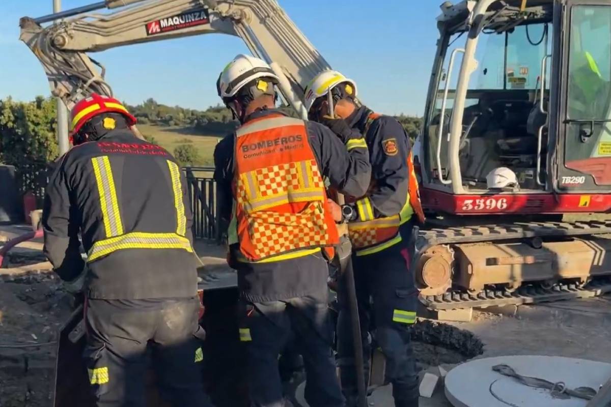 Efectivos del SUMMA 112 tdurante las labores de rescate