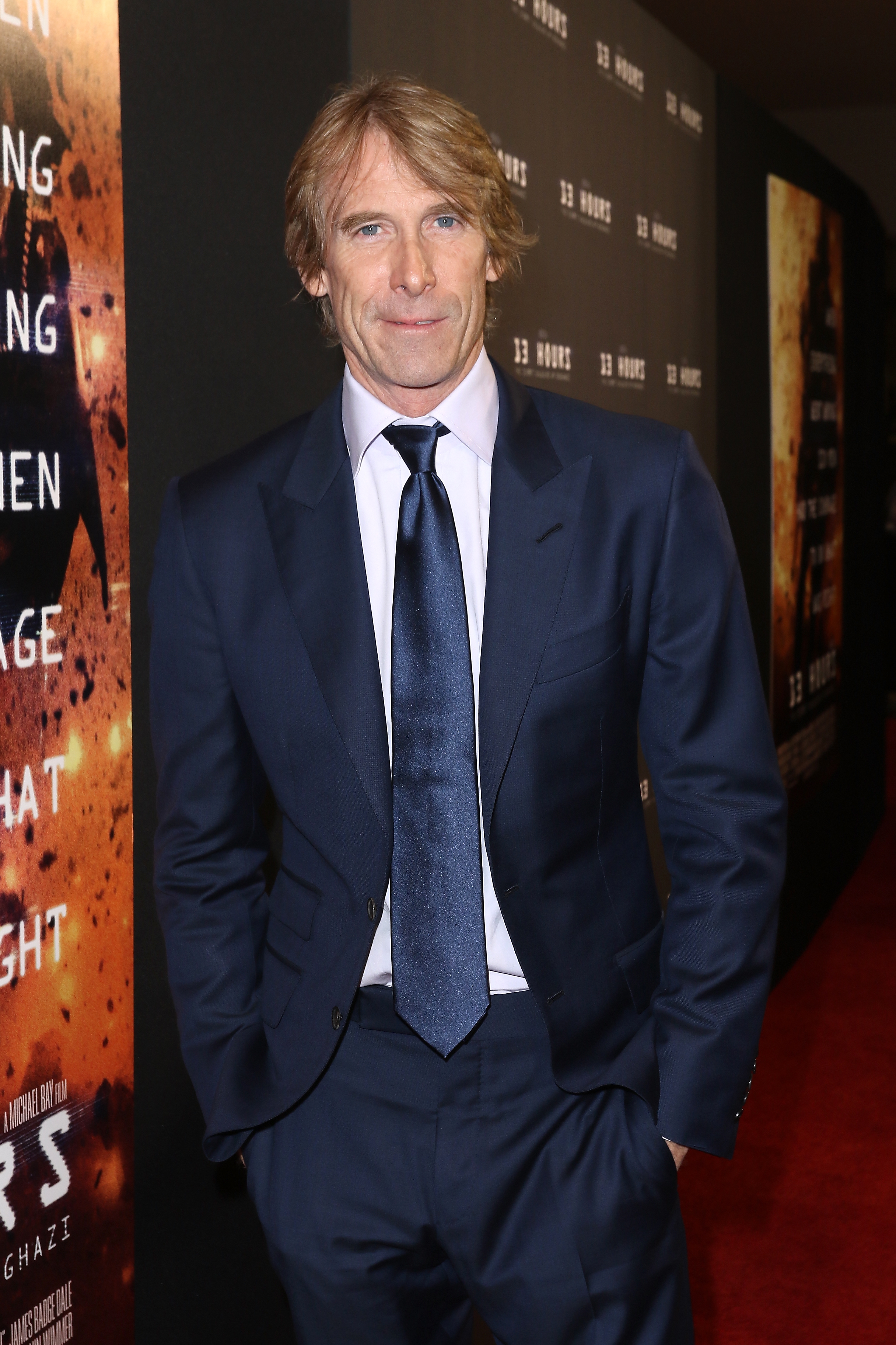 Michael Bay en la presentación de '13 horas: Los soldados secretos de Bengasi'.