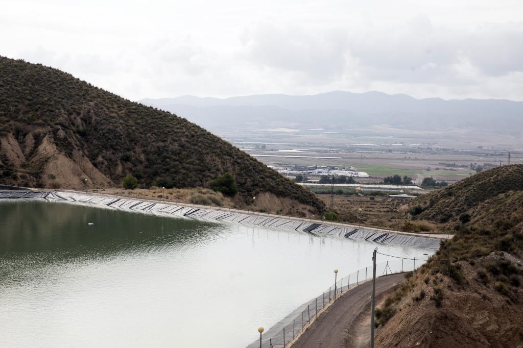 Llegada de las aguas del trasvase Tajo-Segura a Murcia.