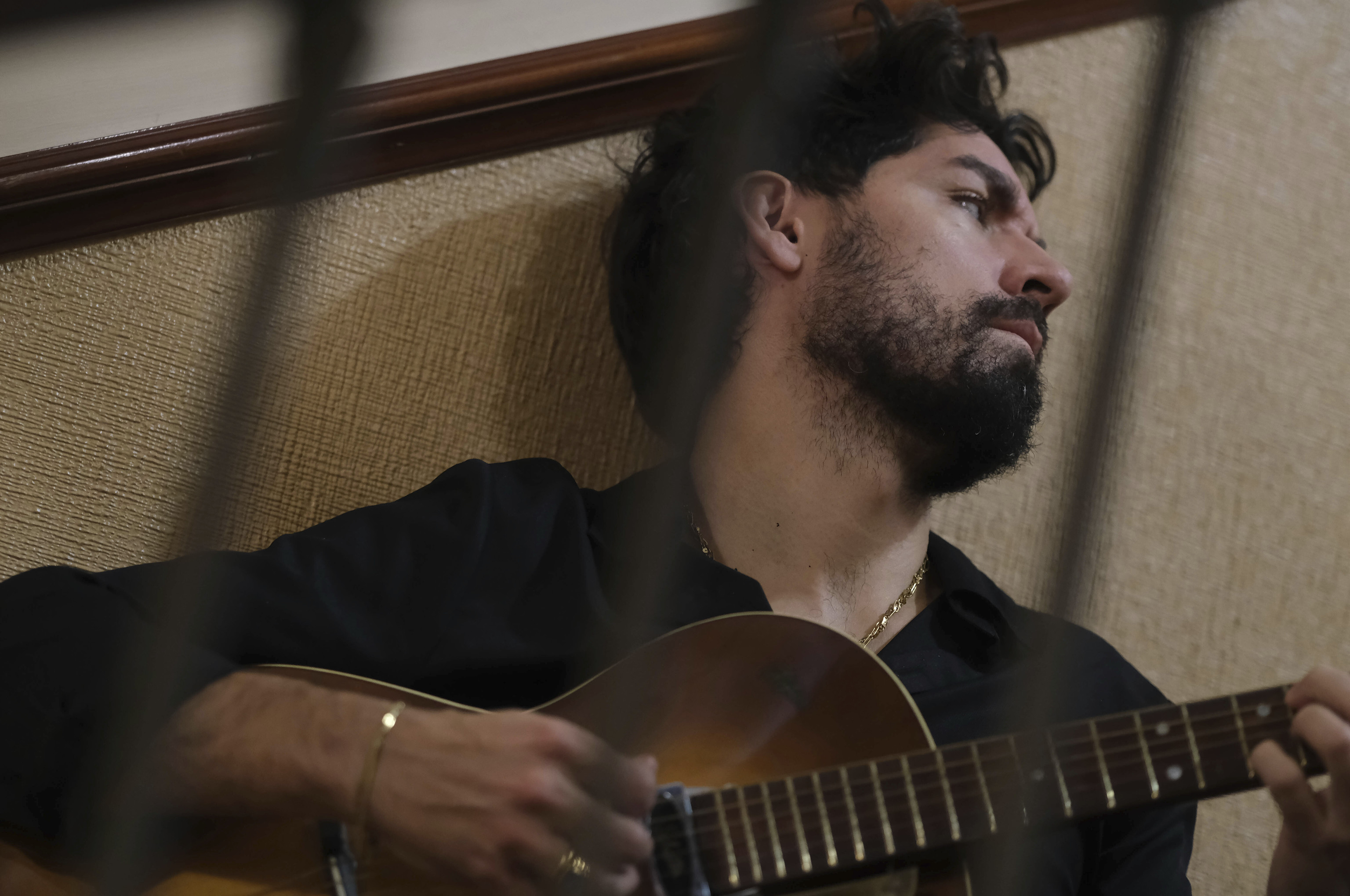 El cantante del grupo Silo�, Fito Robles.