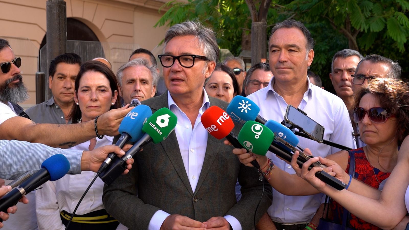 Manuel Gavira, este jueves en Cádiz.