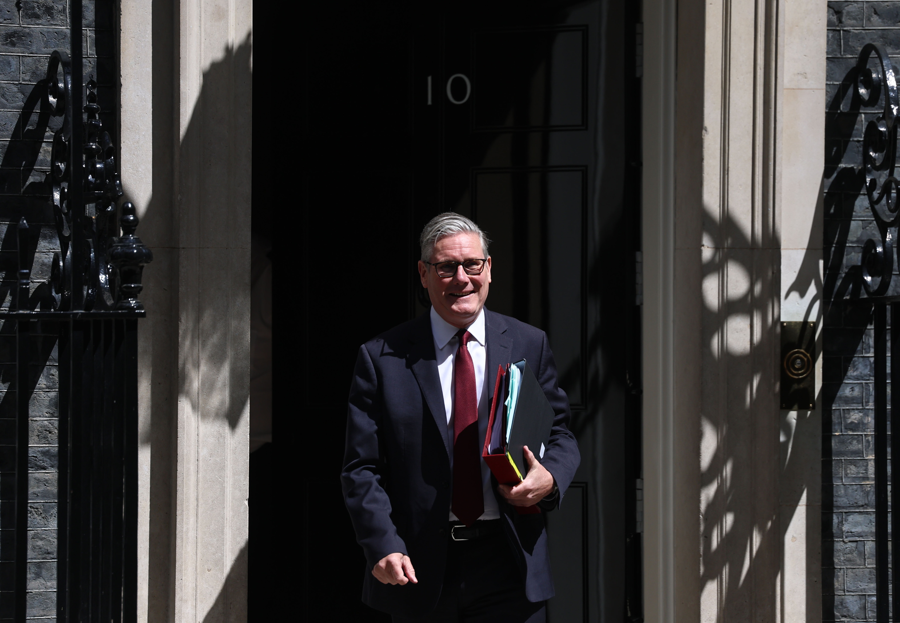 El primer ministro brit�nico. Keir Starmer.