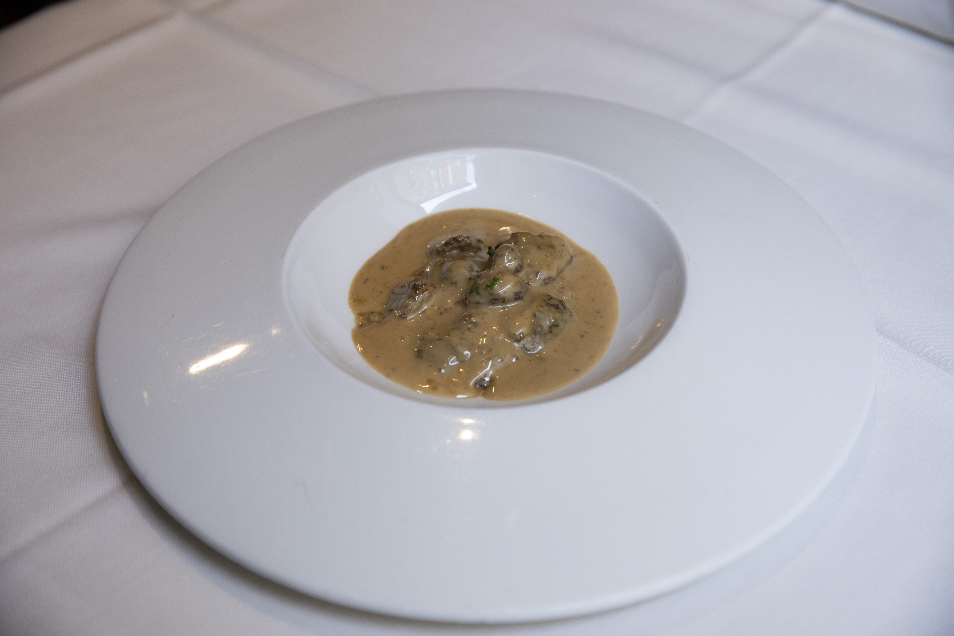 Colmenillas a la crema.