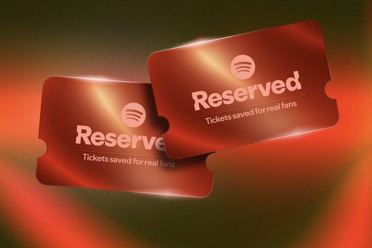 Entrada 'Reserved' de Spotify para los fans m�s fieles
