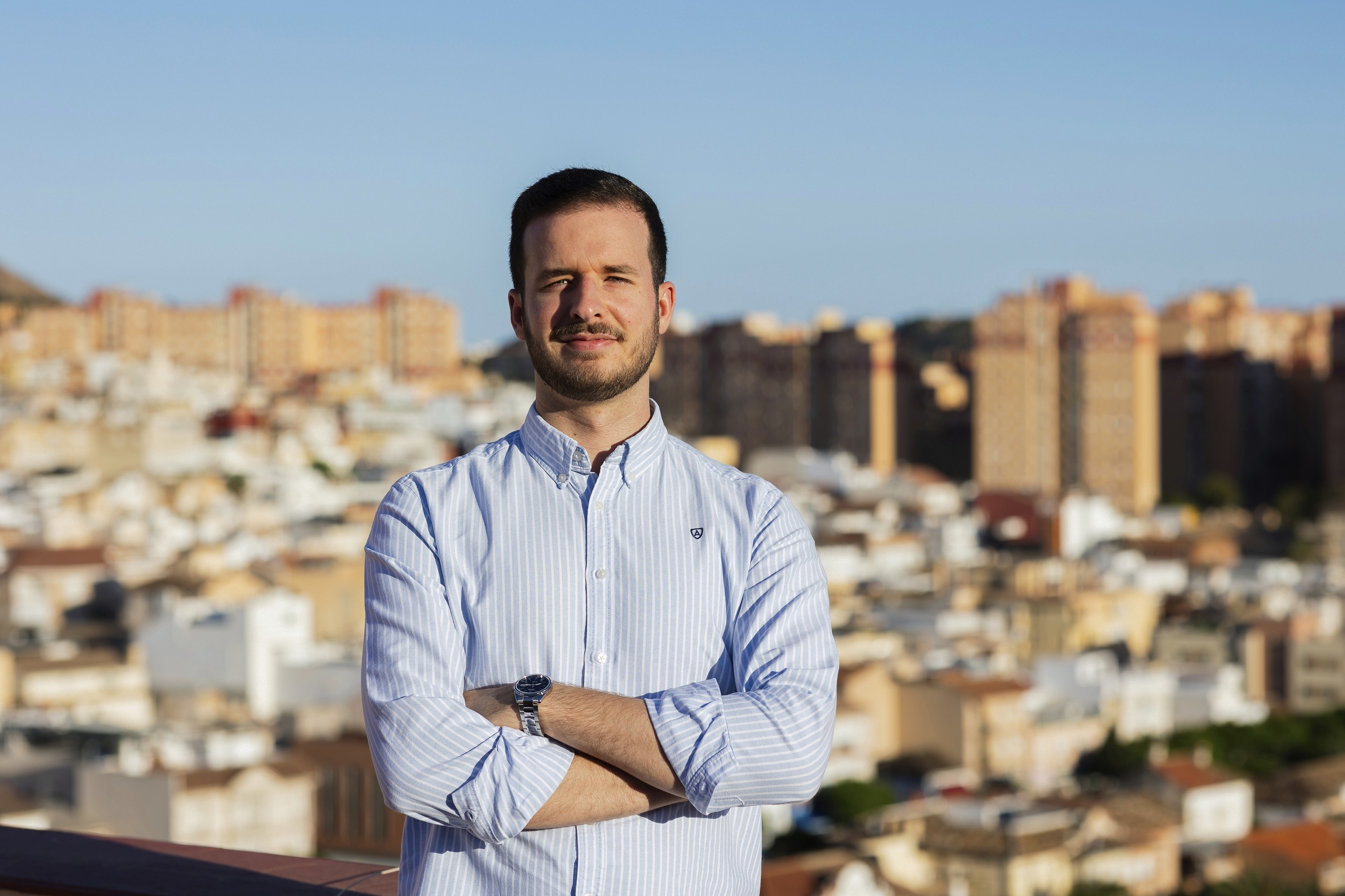 Juan Pablo (27) no ve posible adquirir una vivienda en Málaga en el corto plazo