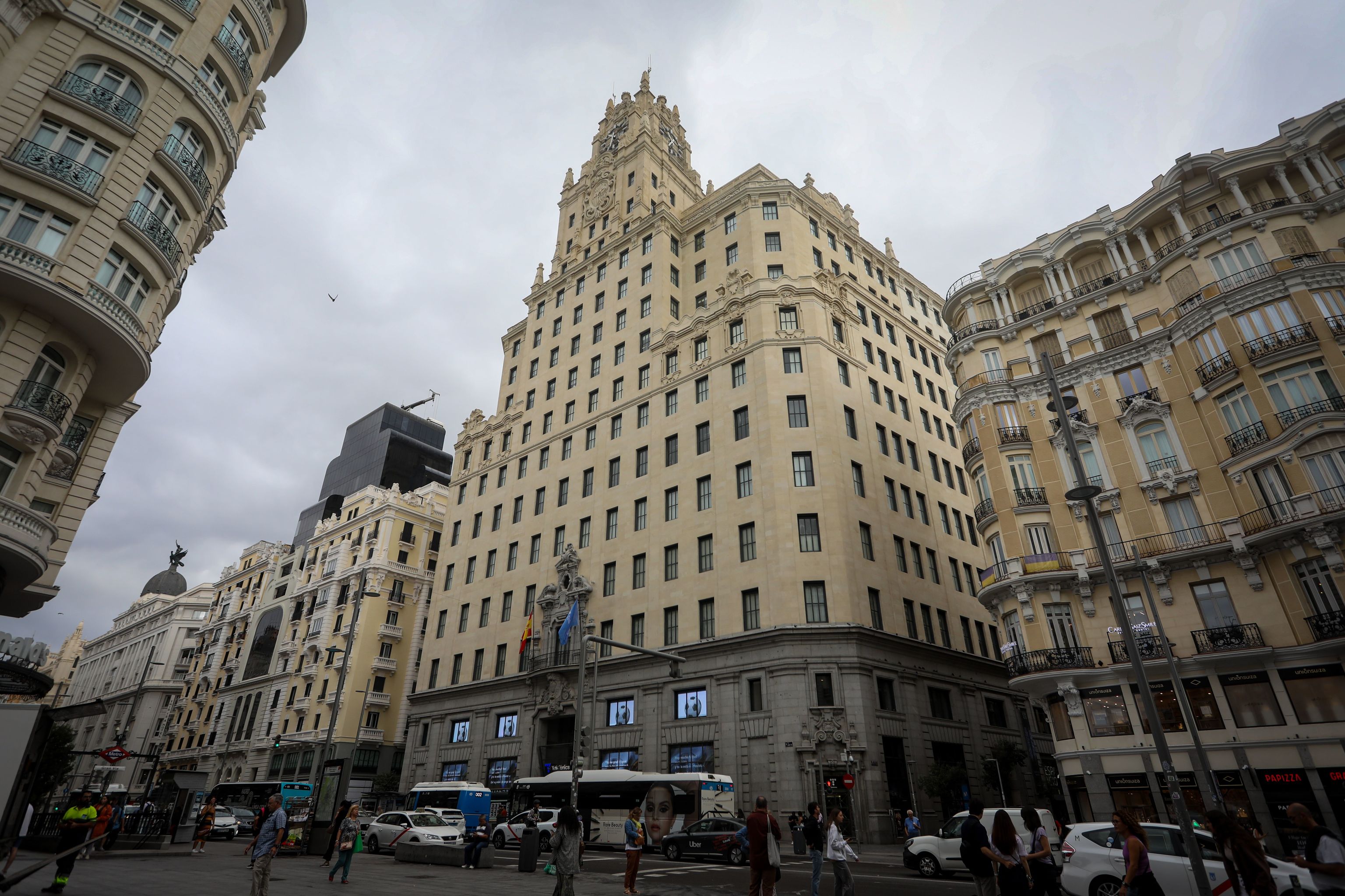 Edificio de Telef�nica en Gran V�a